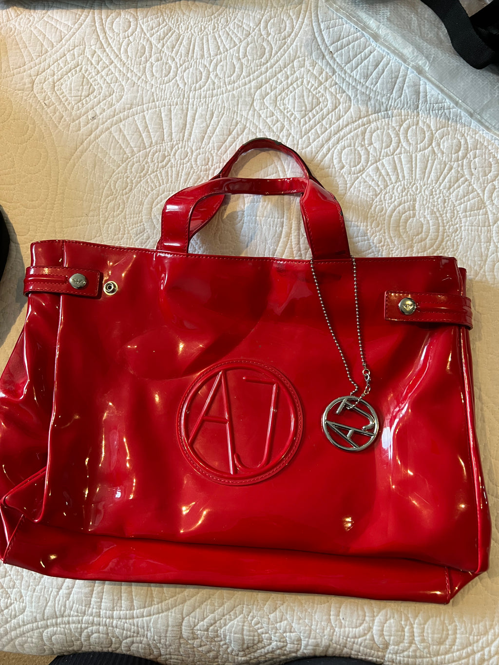 Armani Jeans Red handbag
