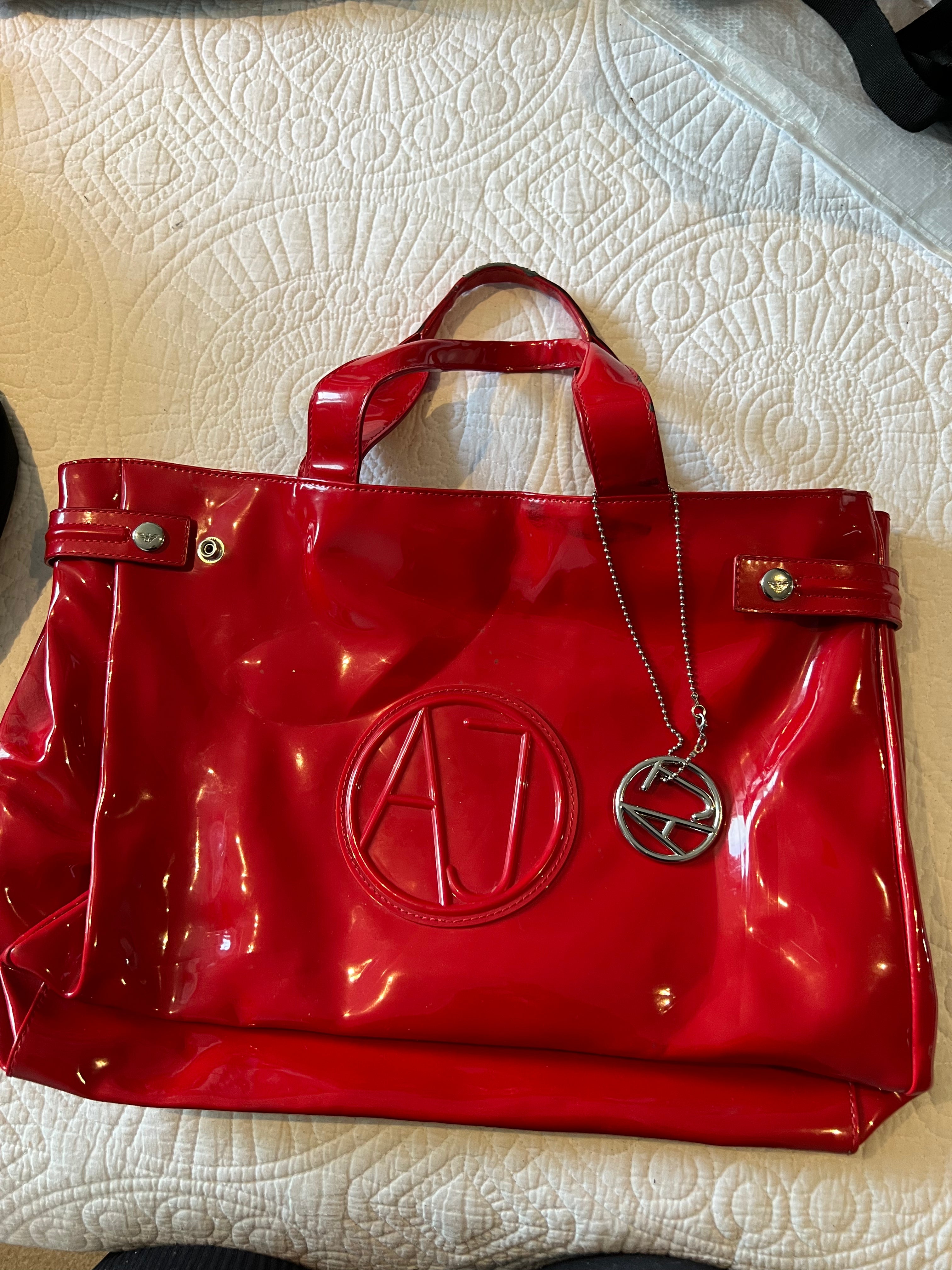 Armani Jeans Red handbag
