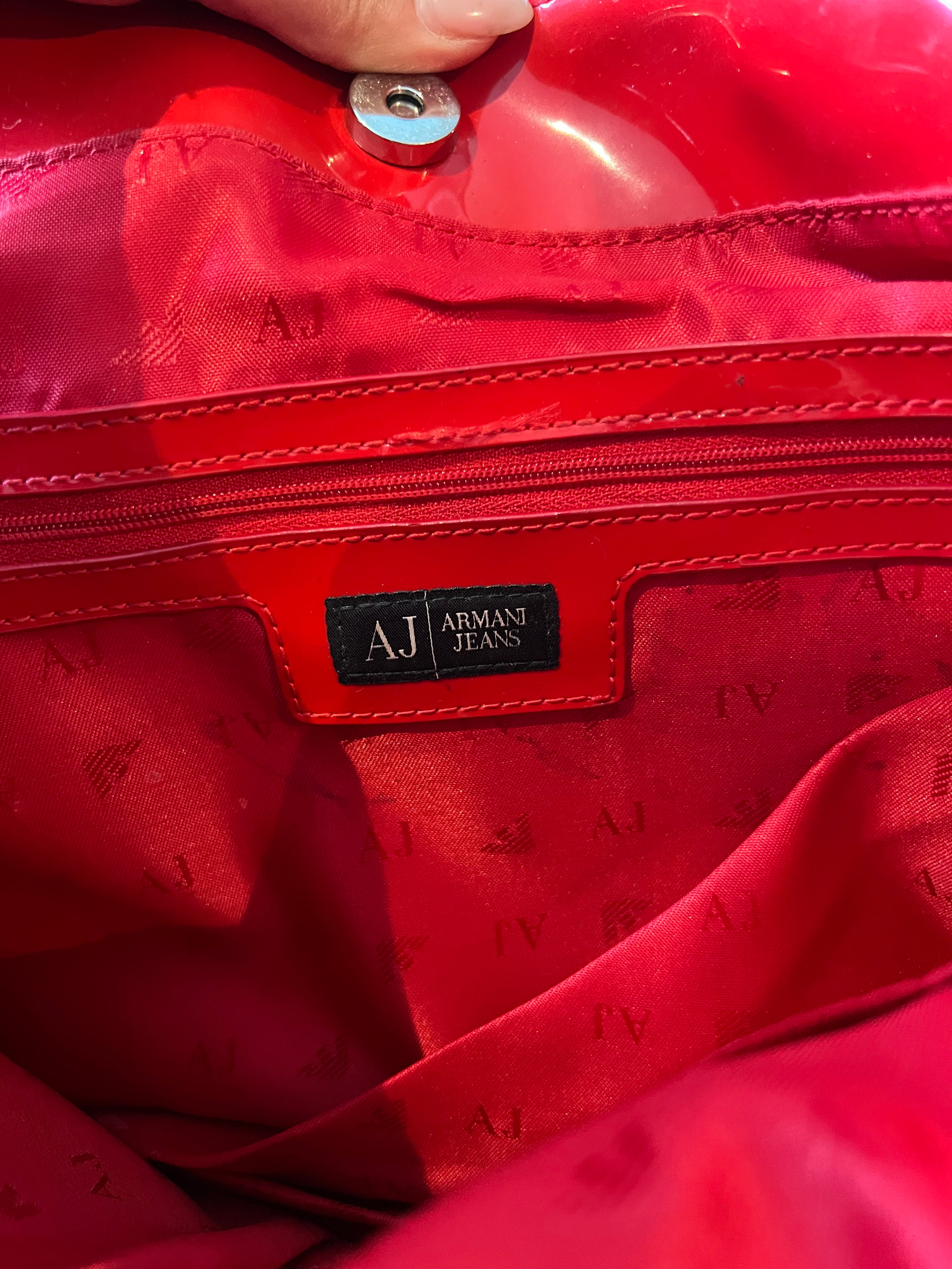 Armani Jeans Red handbag