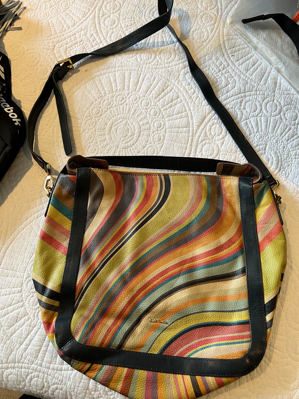 Paul Smith Multi colour bag with detachable long strap