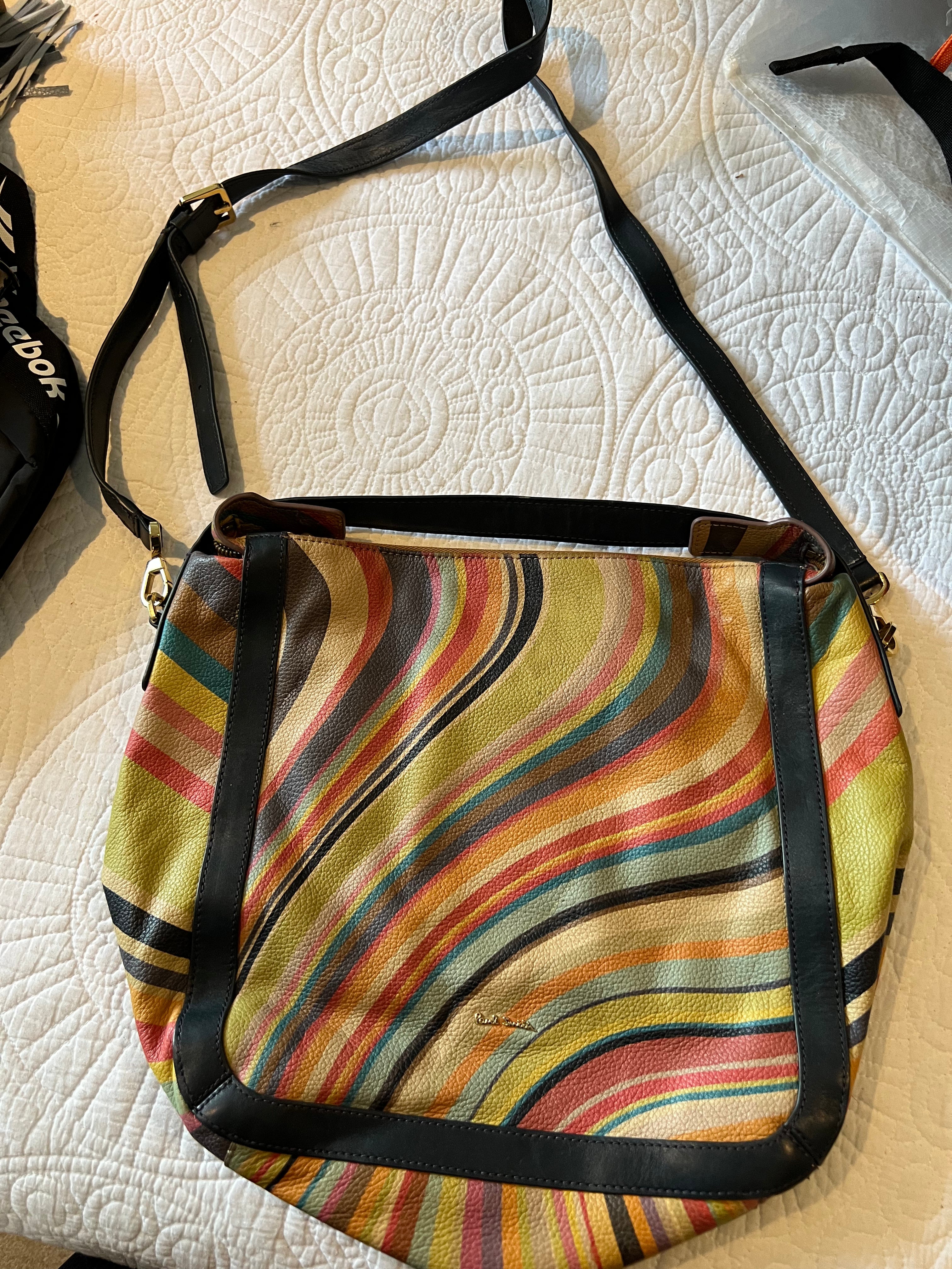 Paul Smith Multi colour bag with detachable long strap