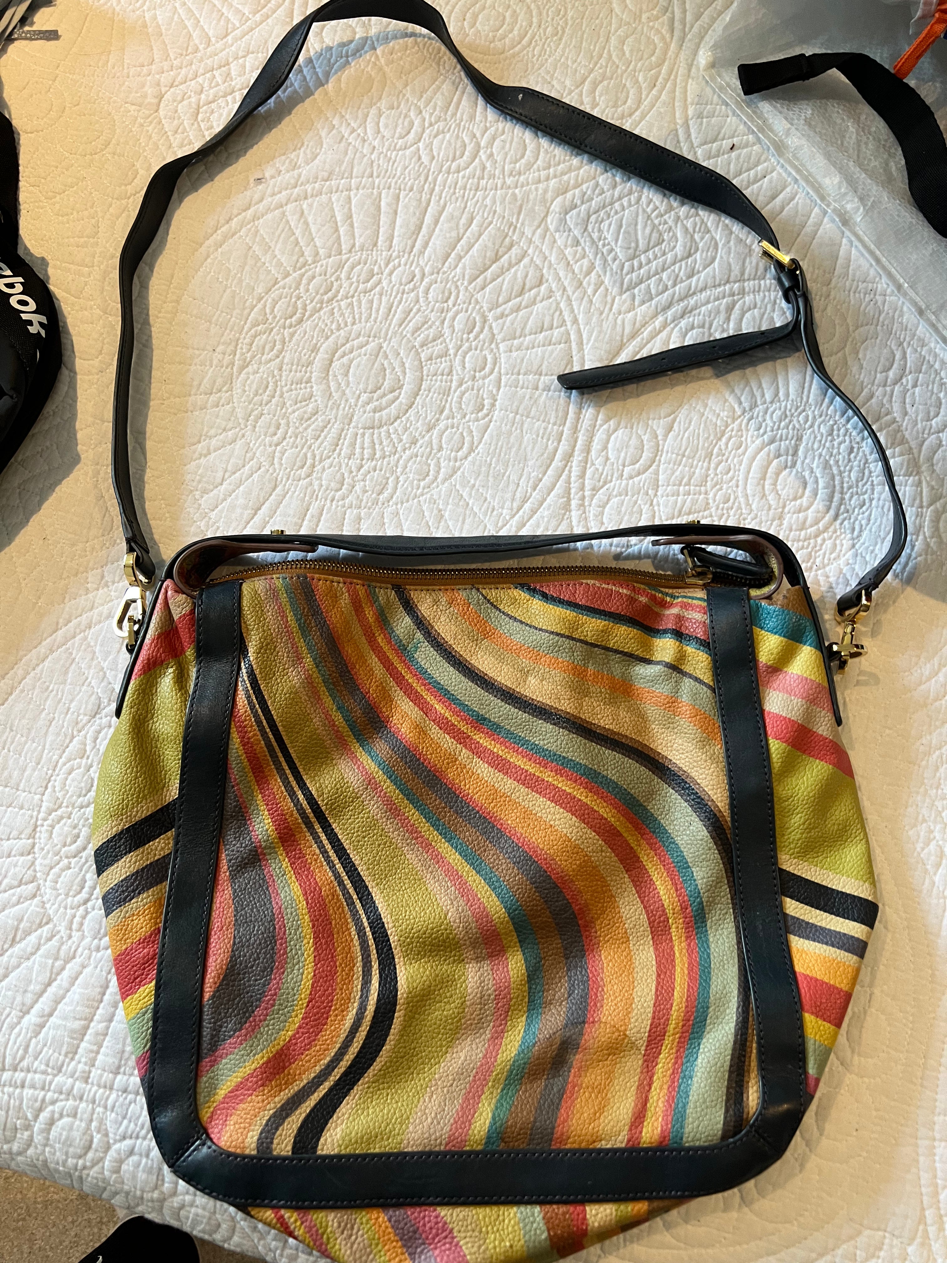 Paul Smith Multi colour bag with detachable long strap