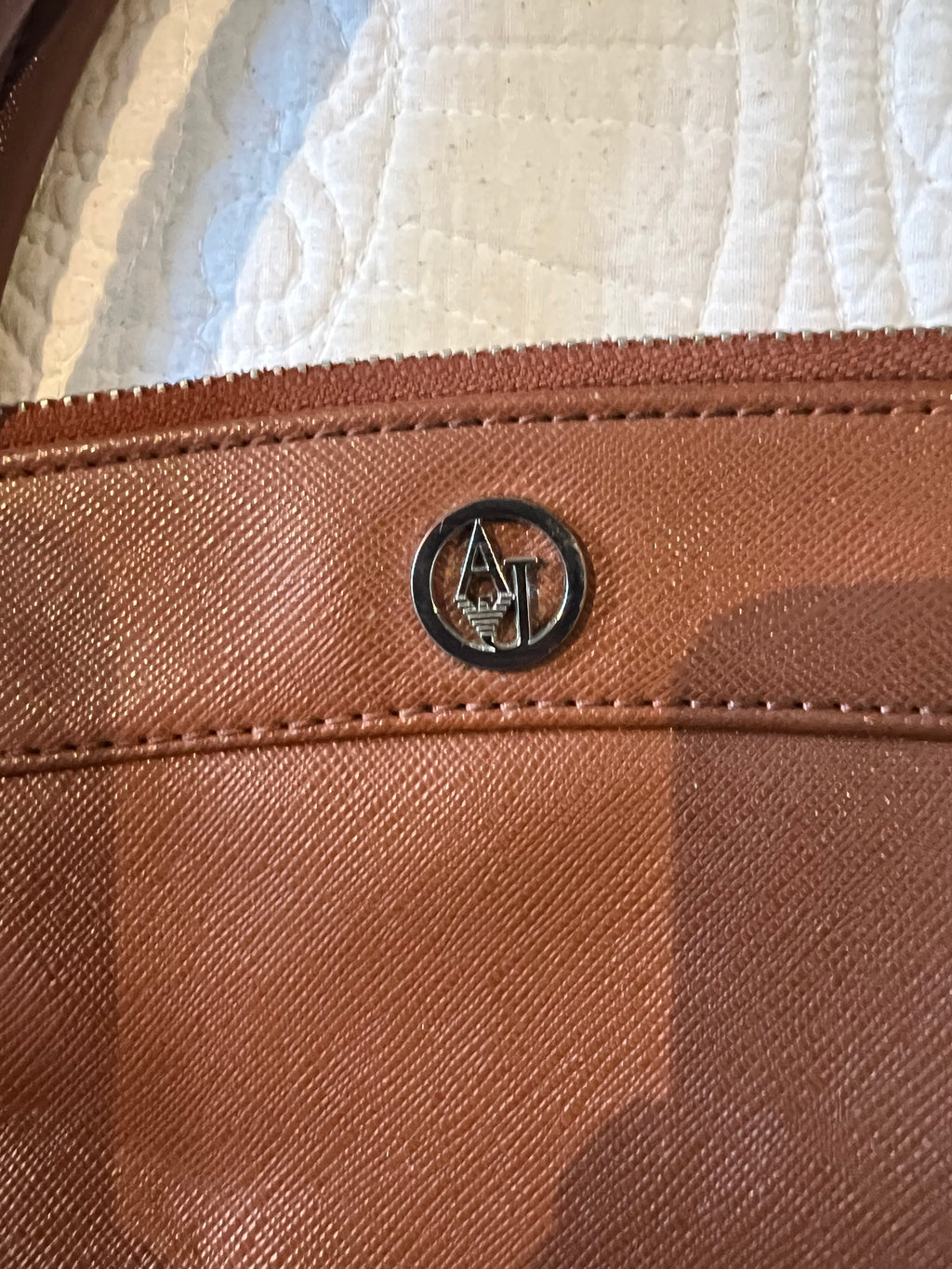 Armani Jeans Brown Med bag