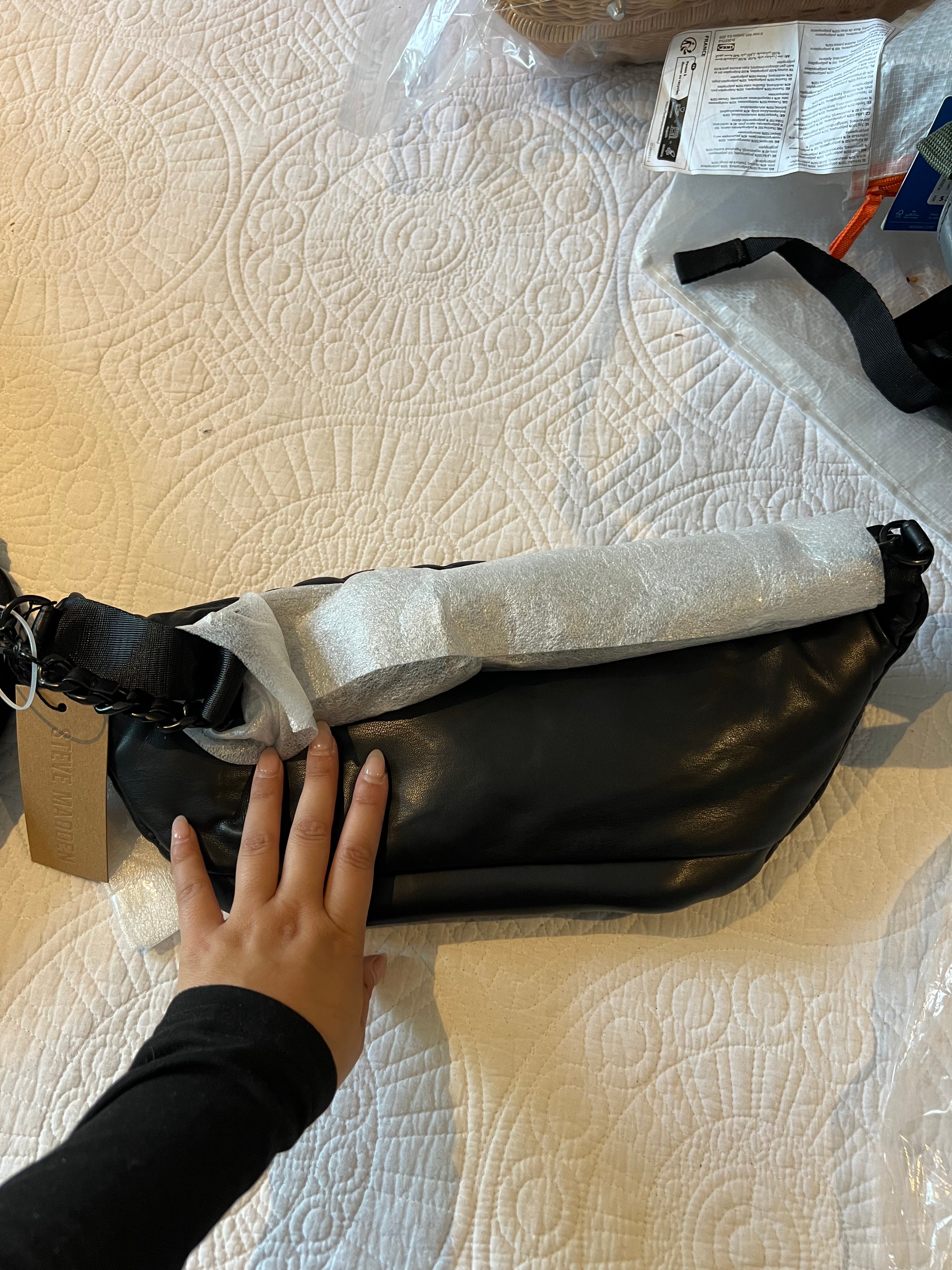 Steve Madden Black BCROSS / Bumbag