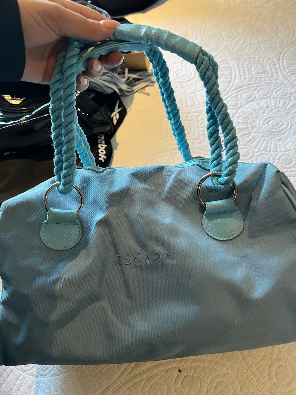 Escada Blue washbag