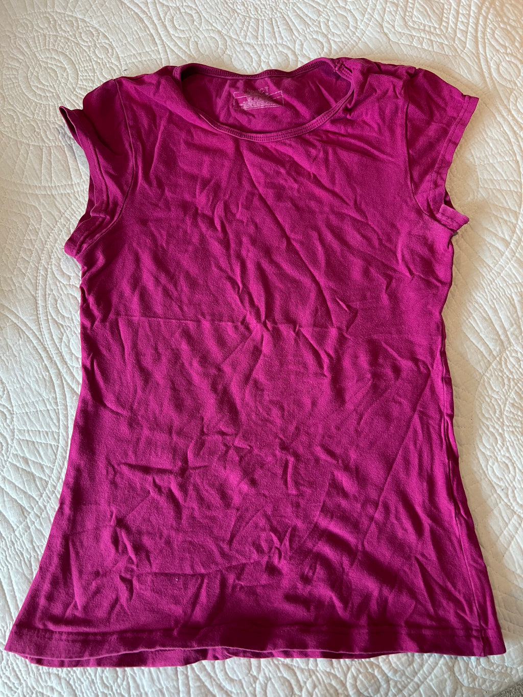 Pink basic tee / Short sleeve