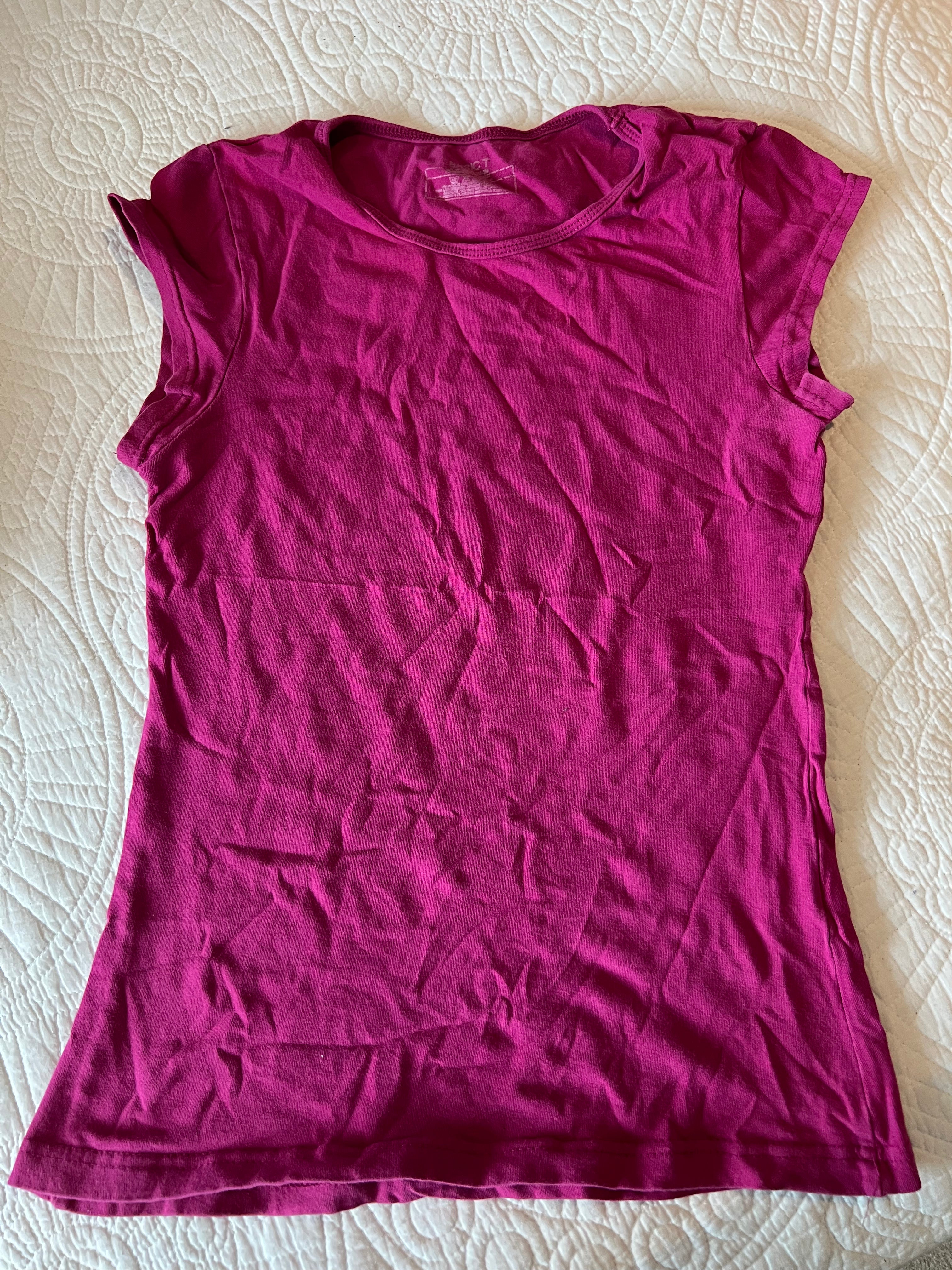 Pink basic tee / Short sleeve
