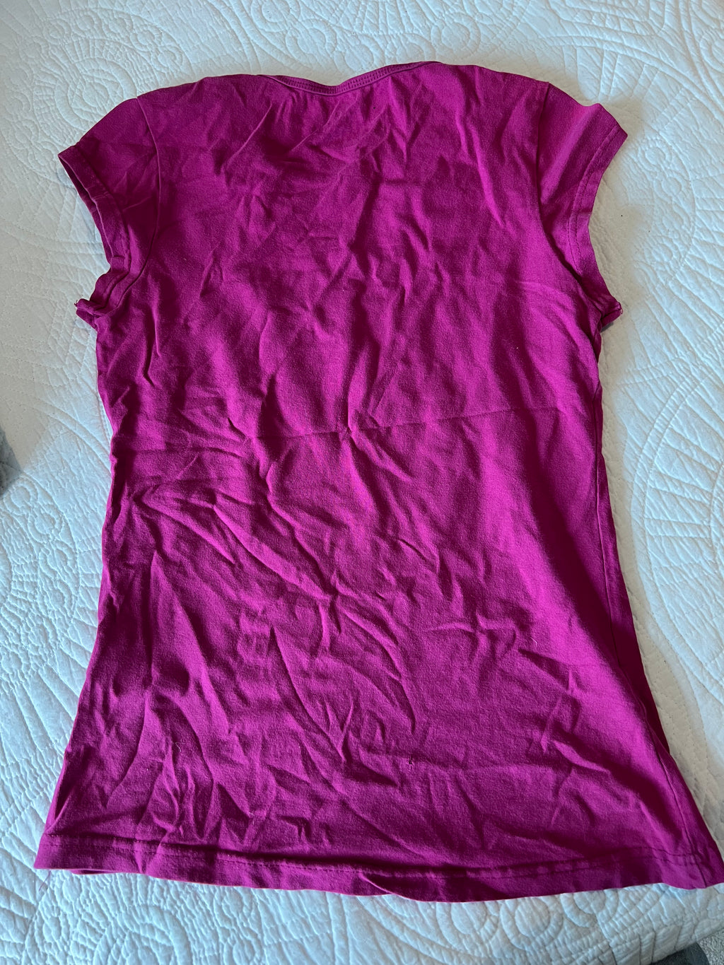 Pink basic tee / Short sleeve