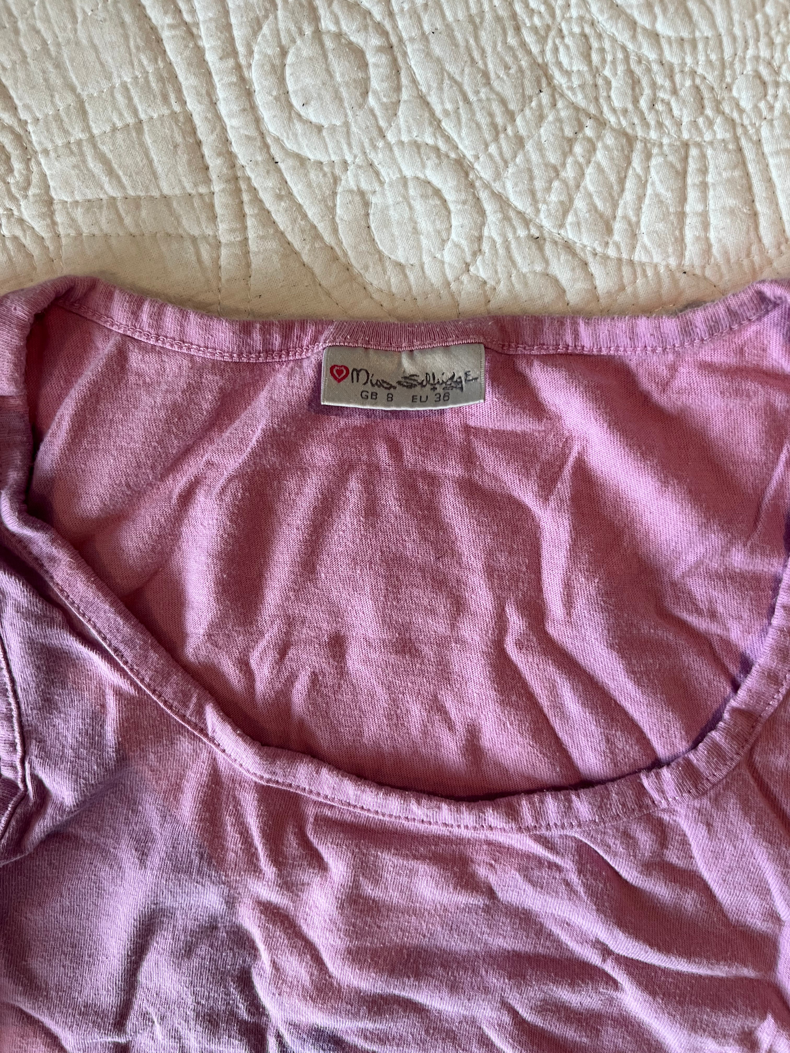 Pink vest top