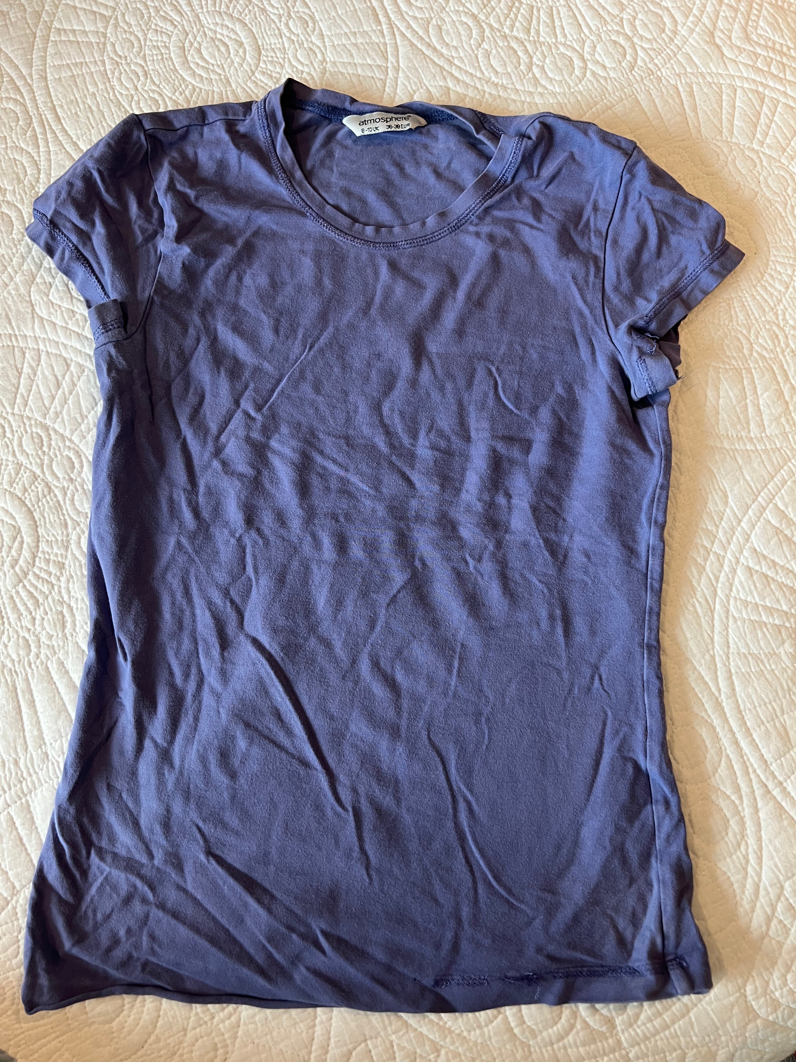 Purple short sleeve top