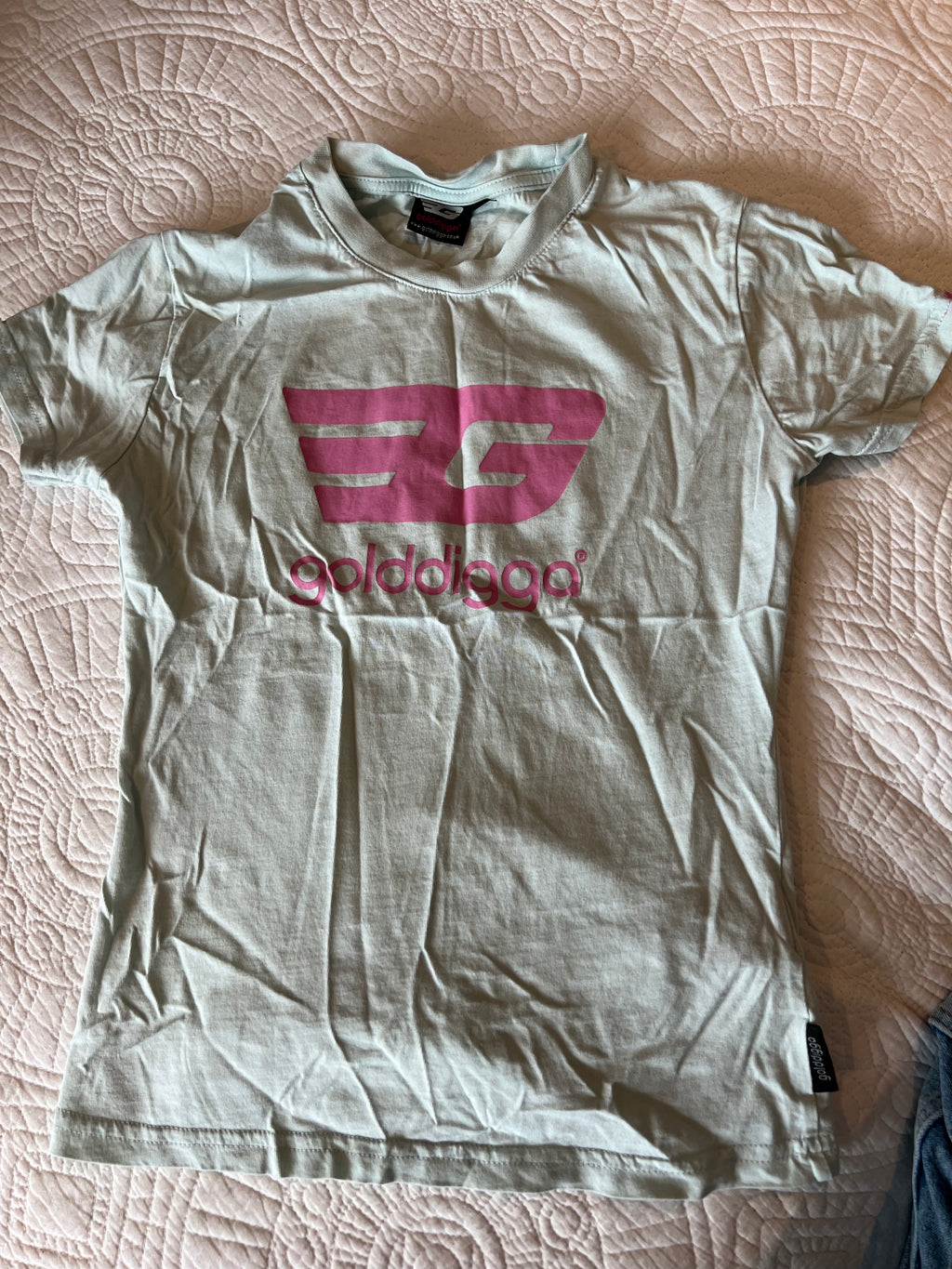 Light blue / Pink Gold digga Top