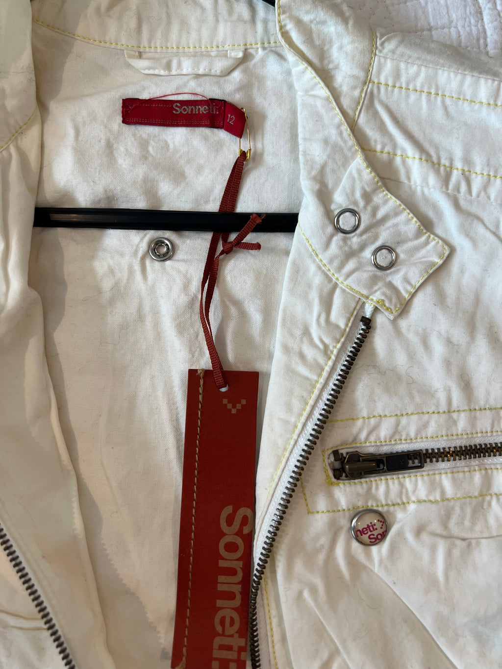 White jacket
