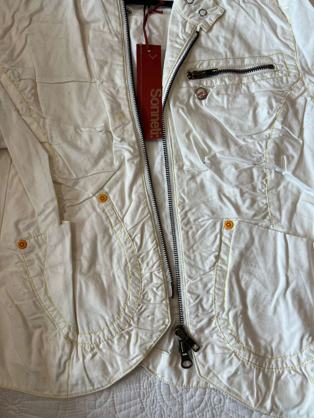 White jacket