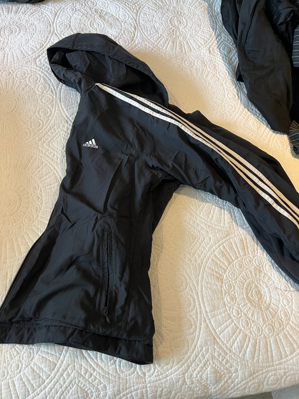 Reversible Adidas jacket / Fleece/wind breaker