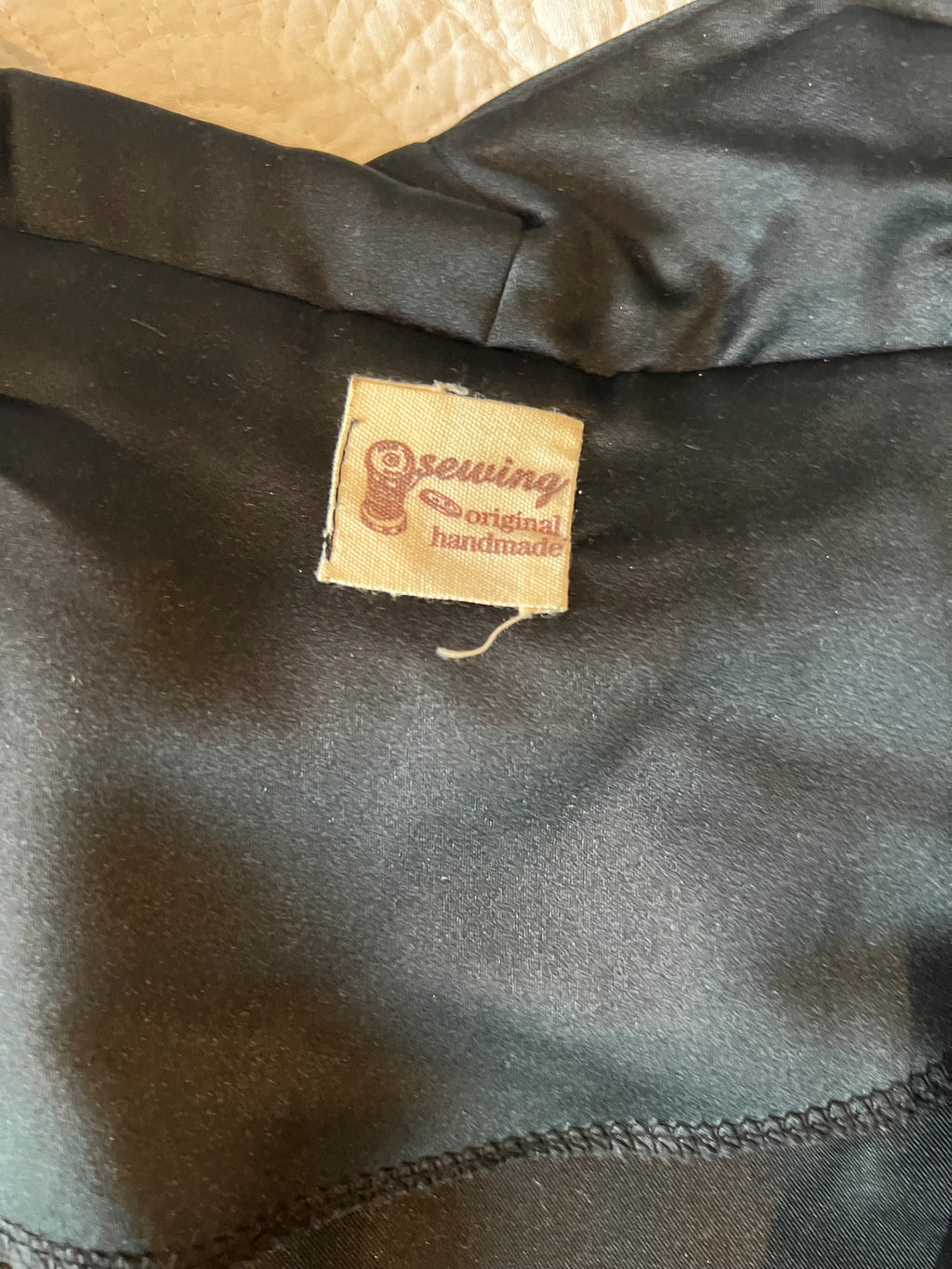 Custom made satin like jacket, Frills & embroidery on arms