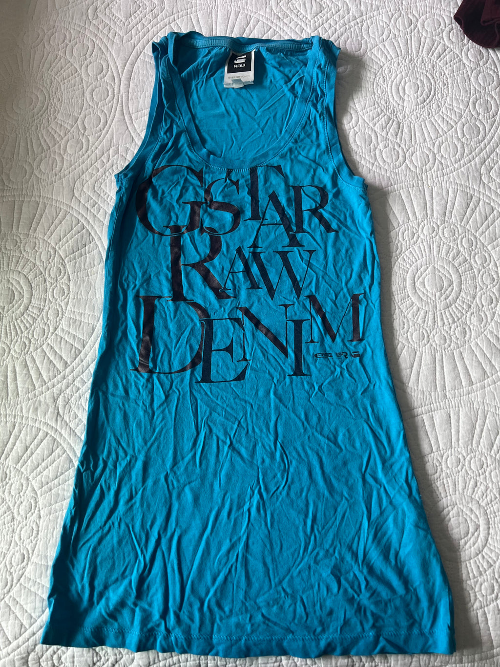 G-star blue t-shirt dress