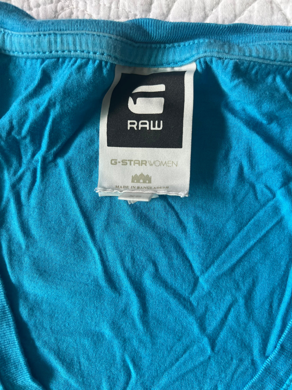 G-star blue t-shirt dress