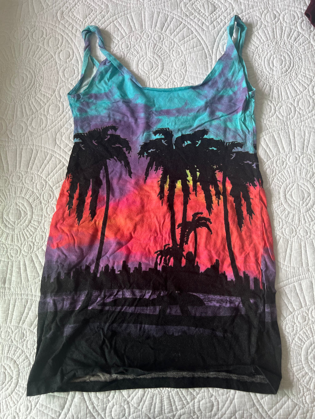 Palm tree top