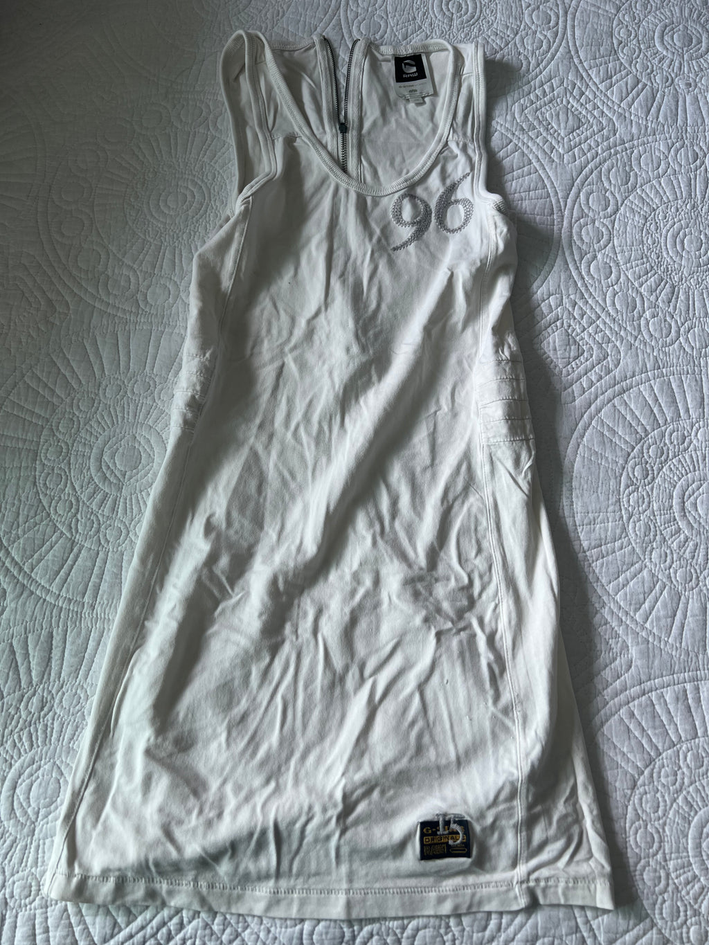 G-star White t-shirt dress