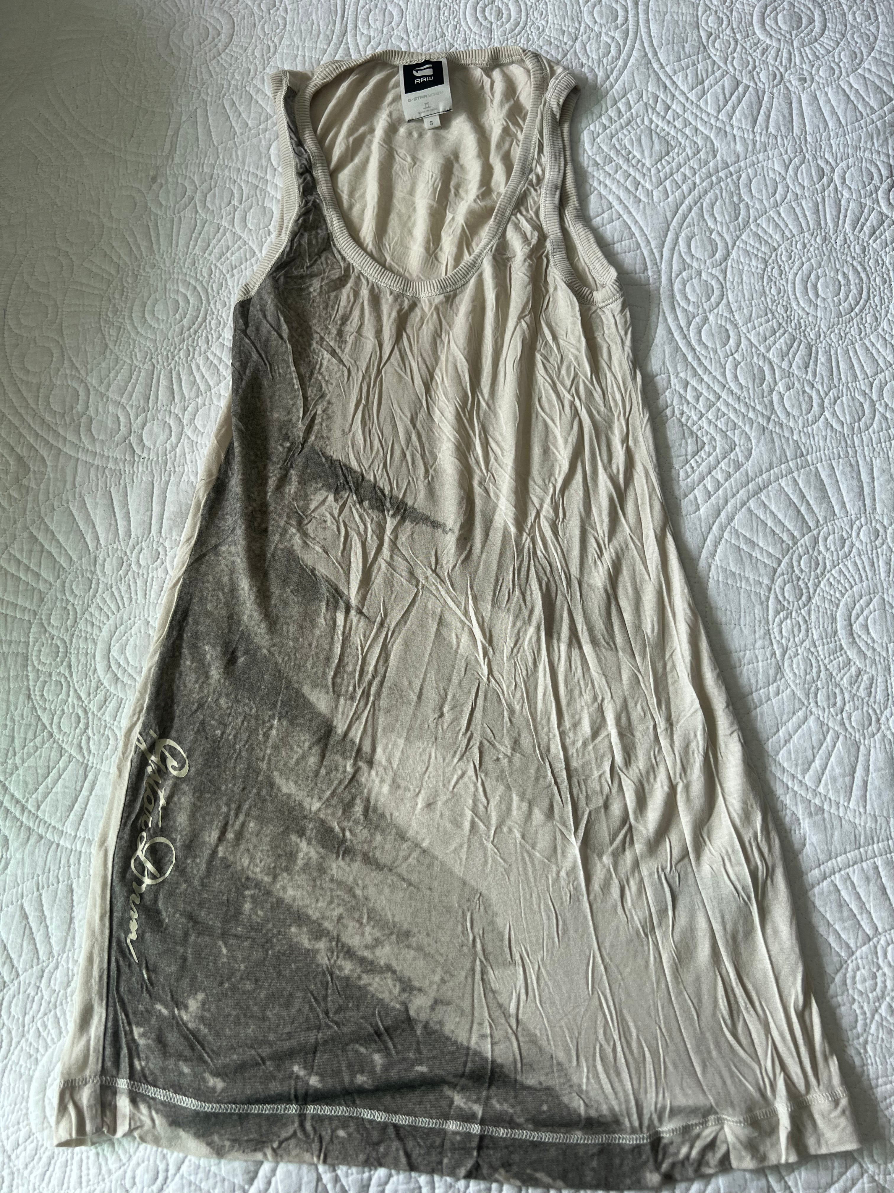 G-star Khaki t-shirt dress