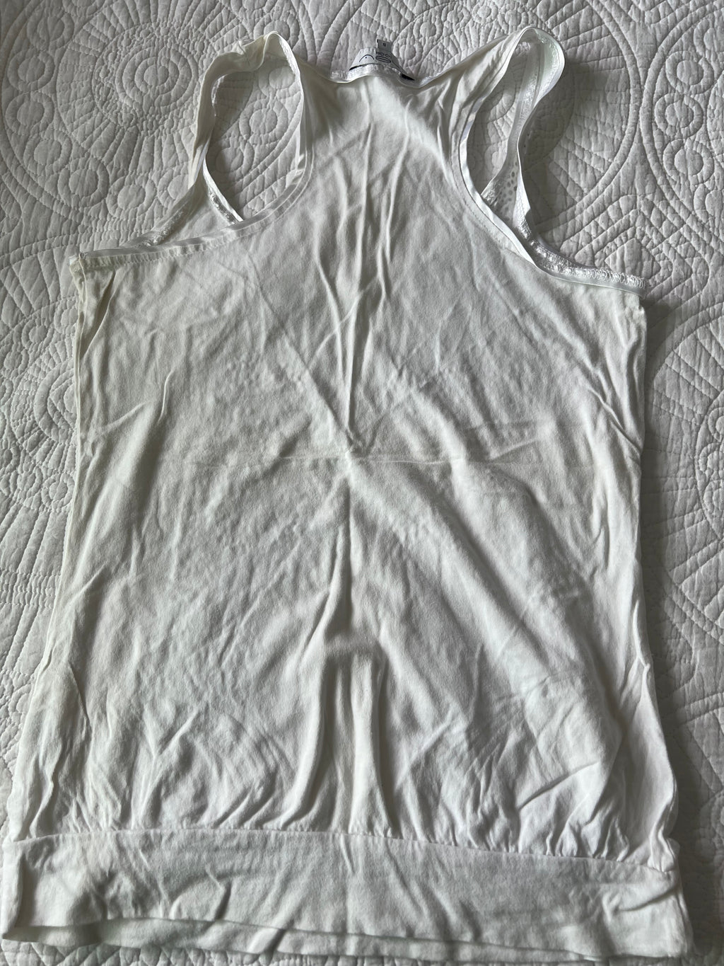 White top with jewels