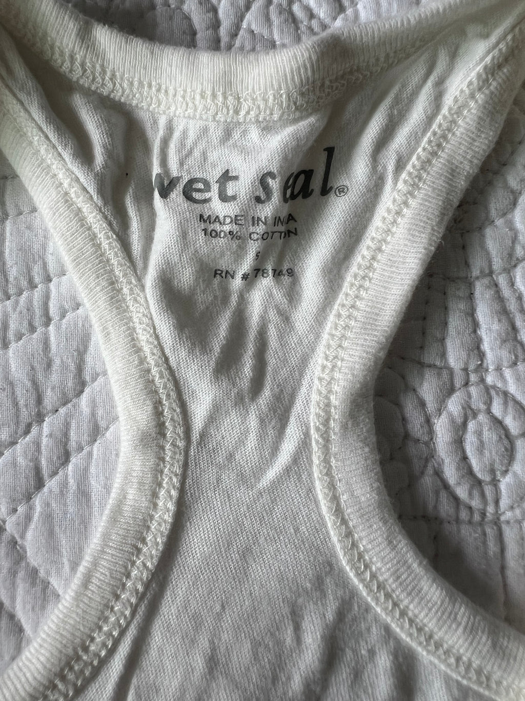 White vest / Strechy