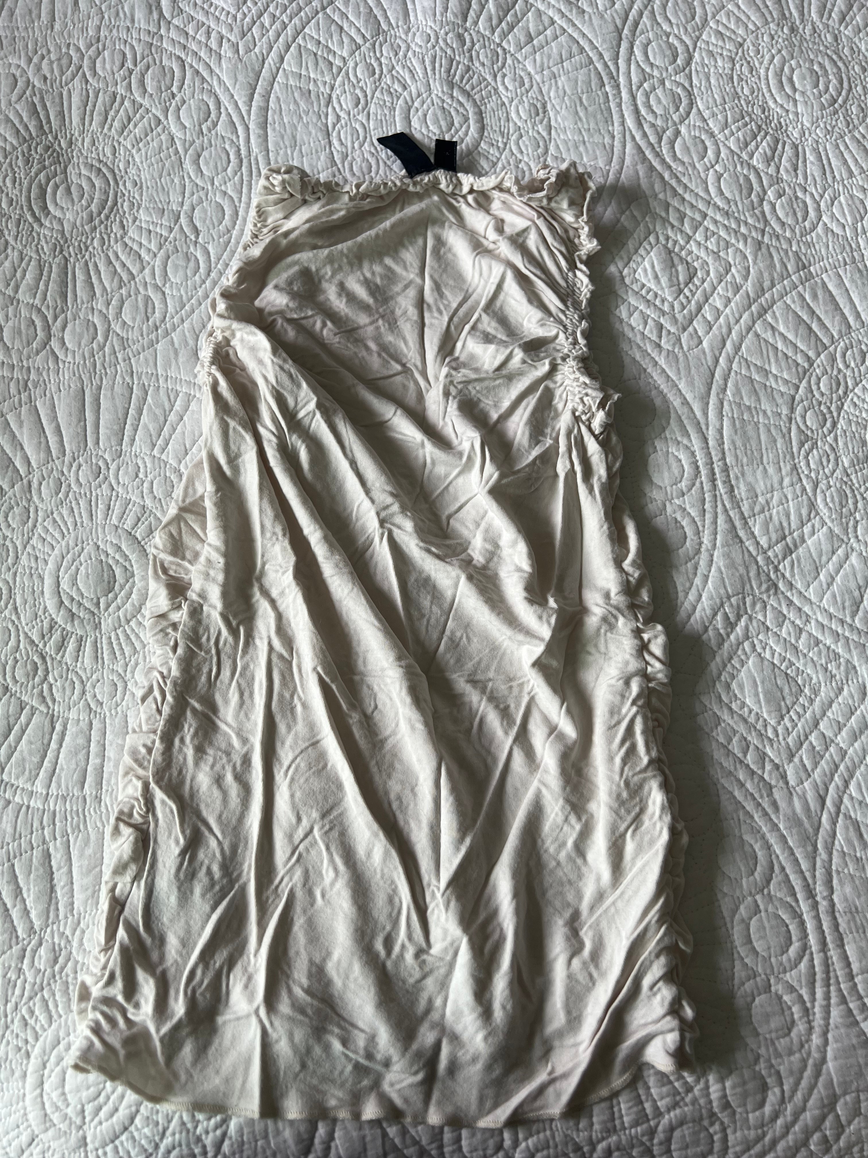Cream strechy top