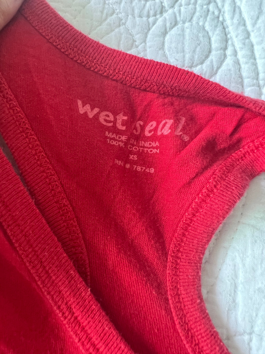 Red vest