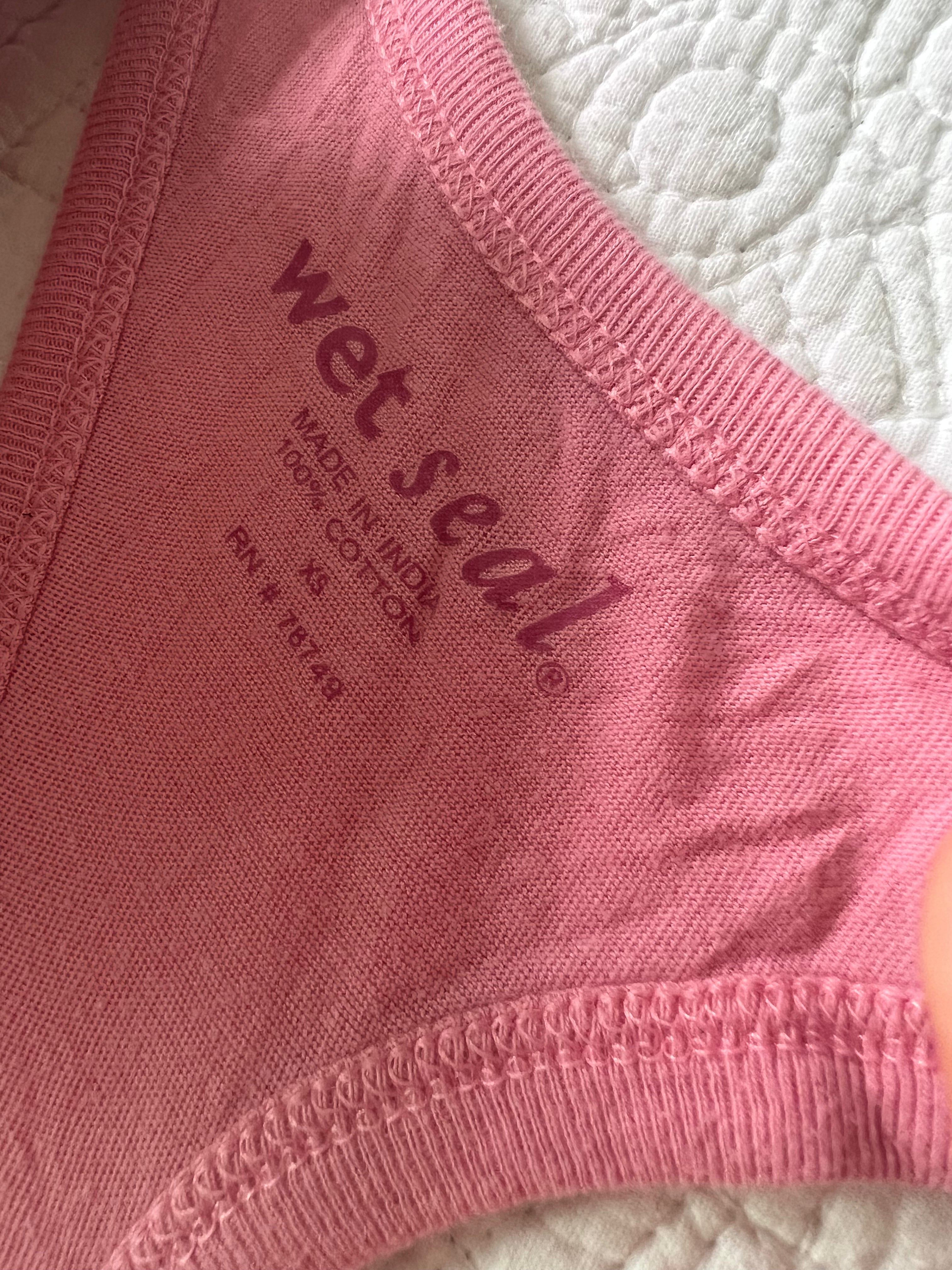 Pink vest