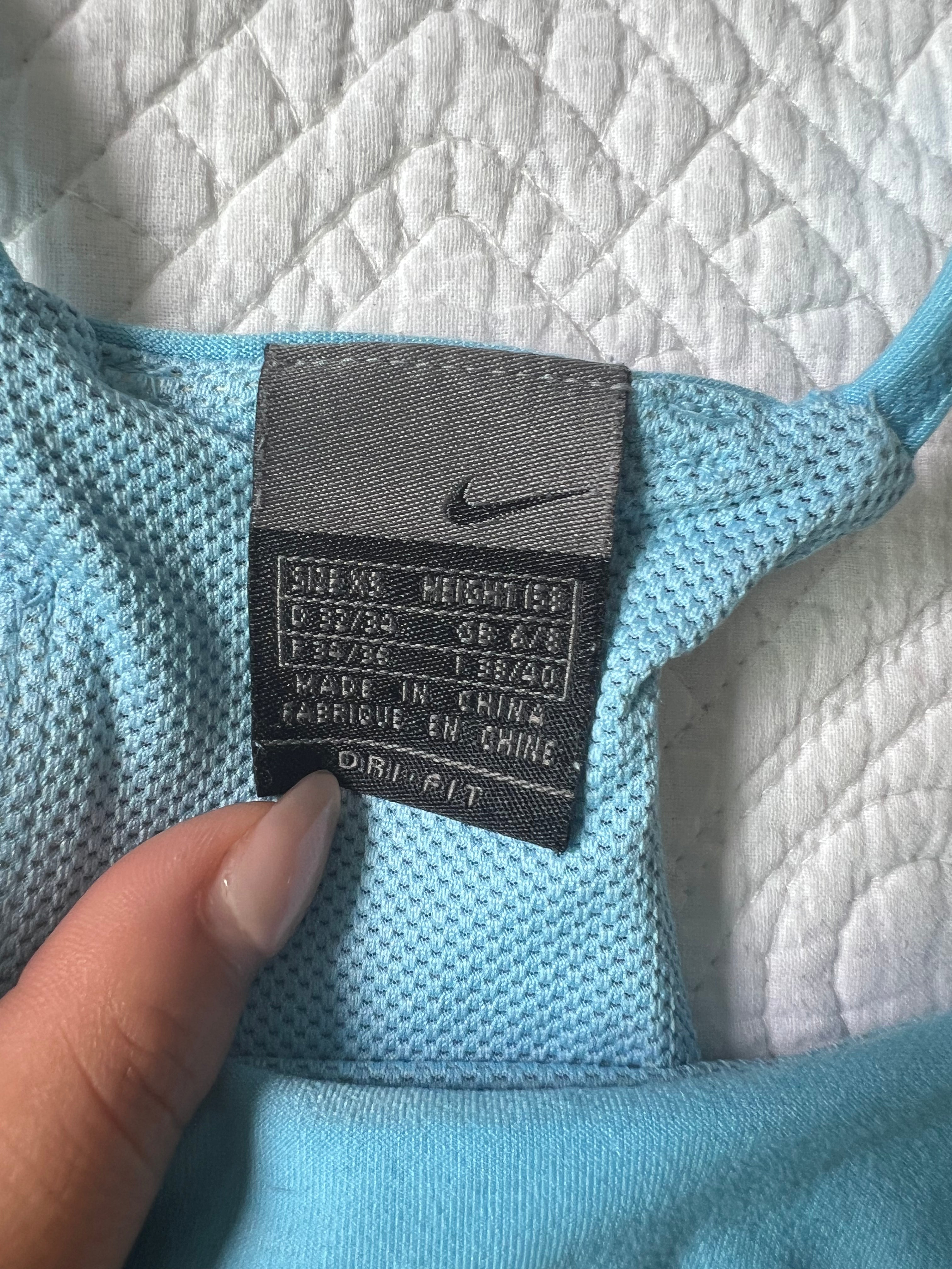 Blue Nike sports top