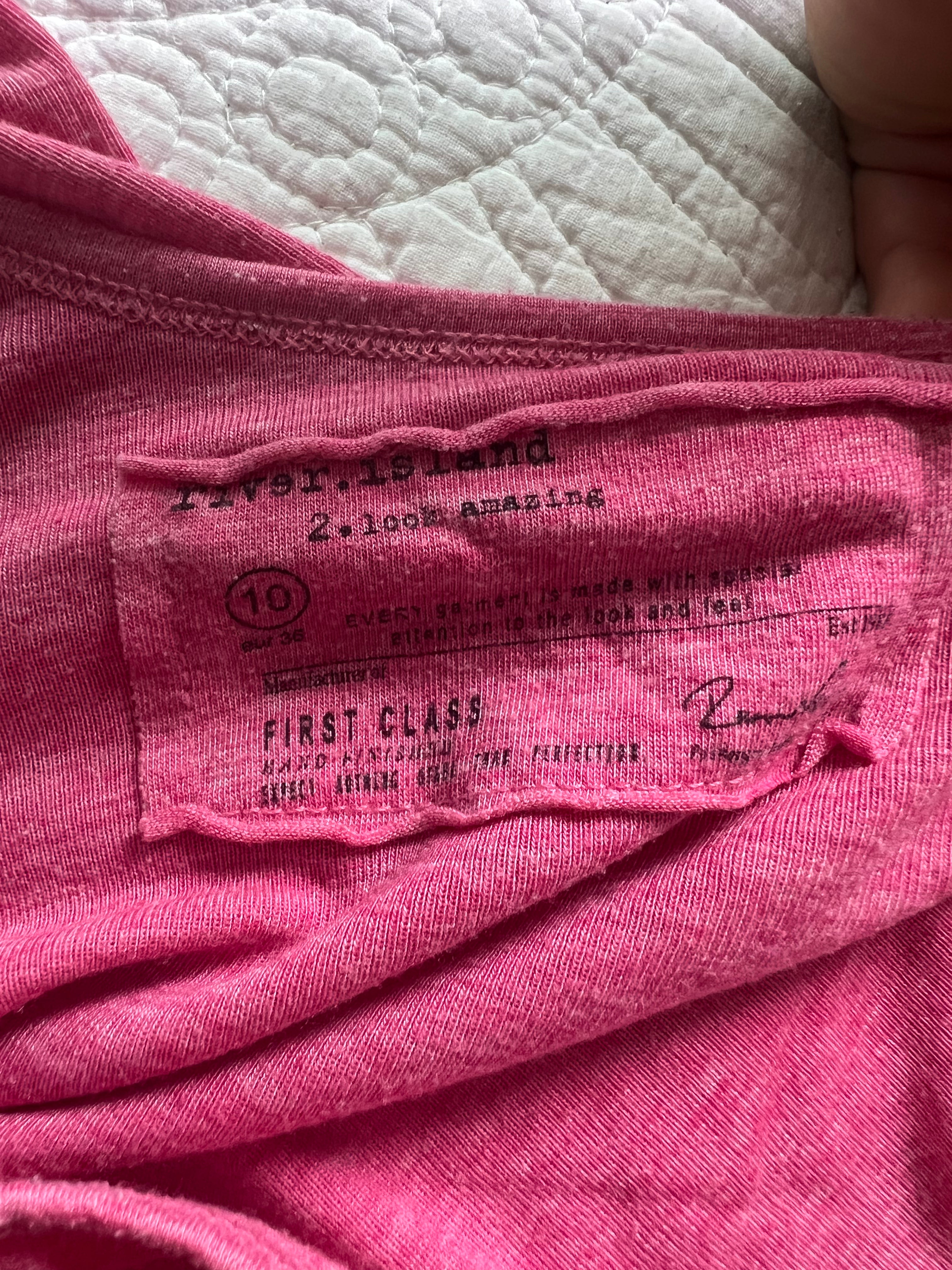 Pink top