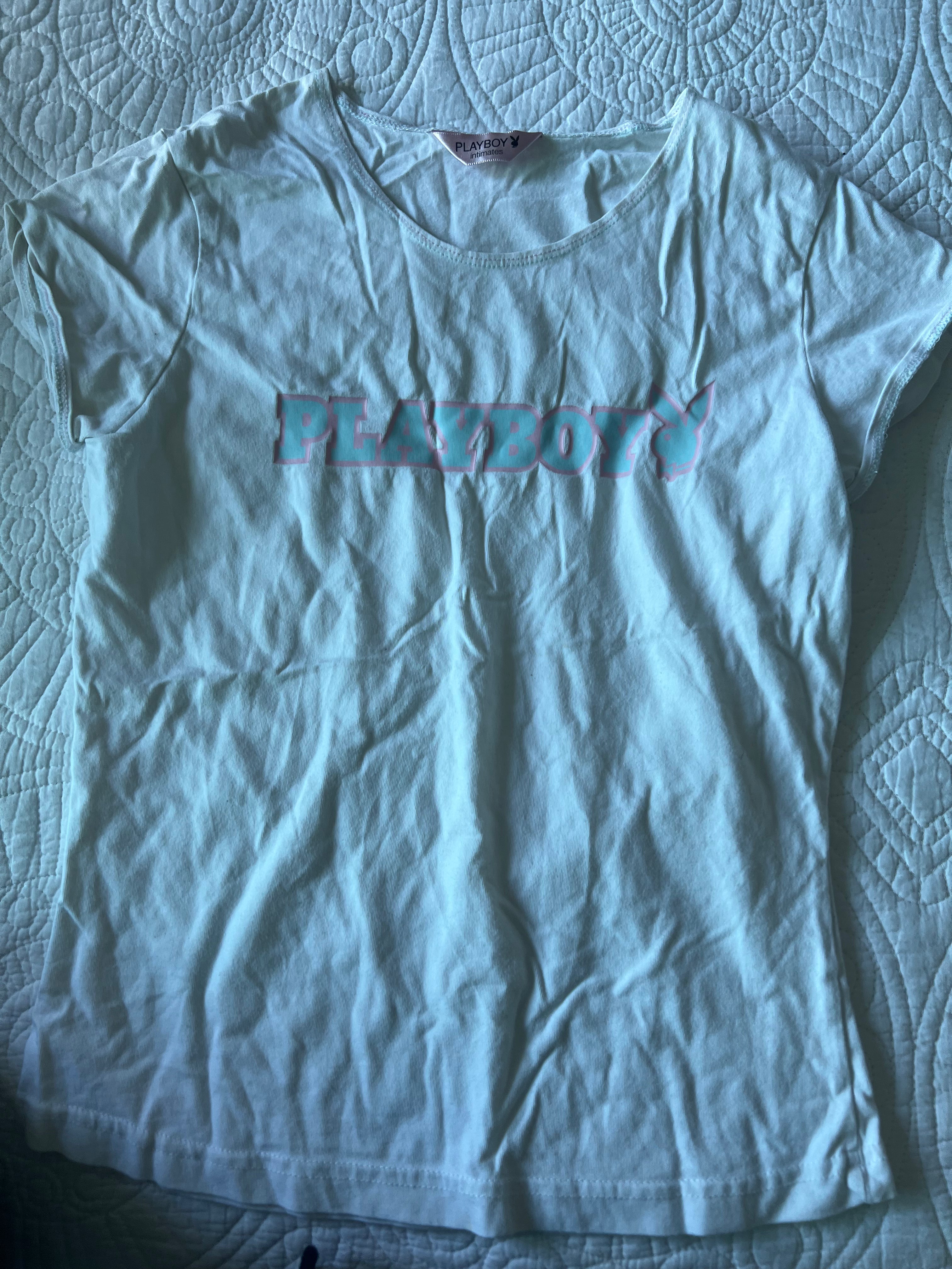 White playboy t-shirt