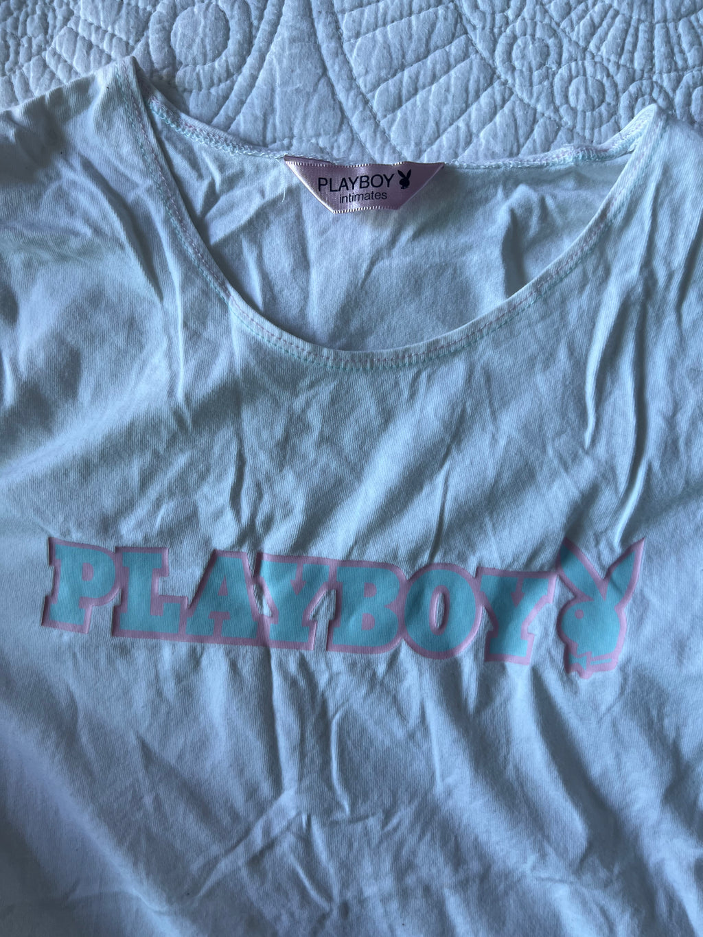 White playboy t-shirt