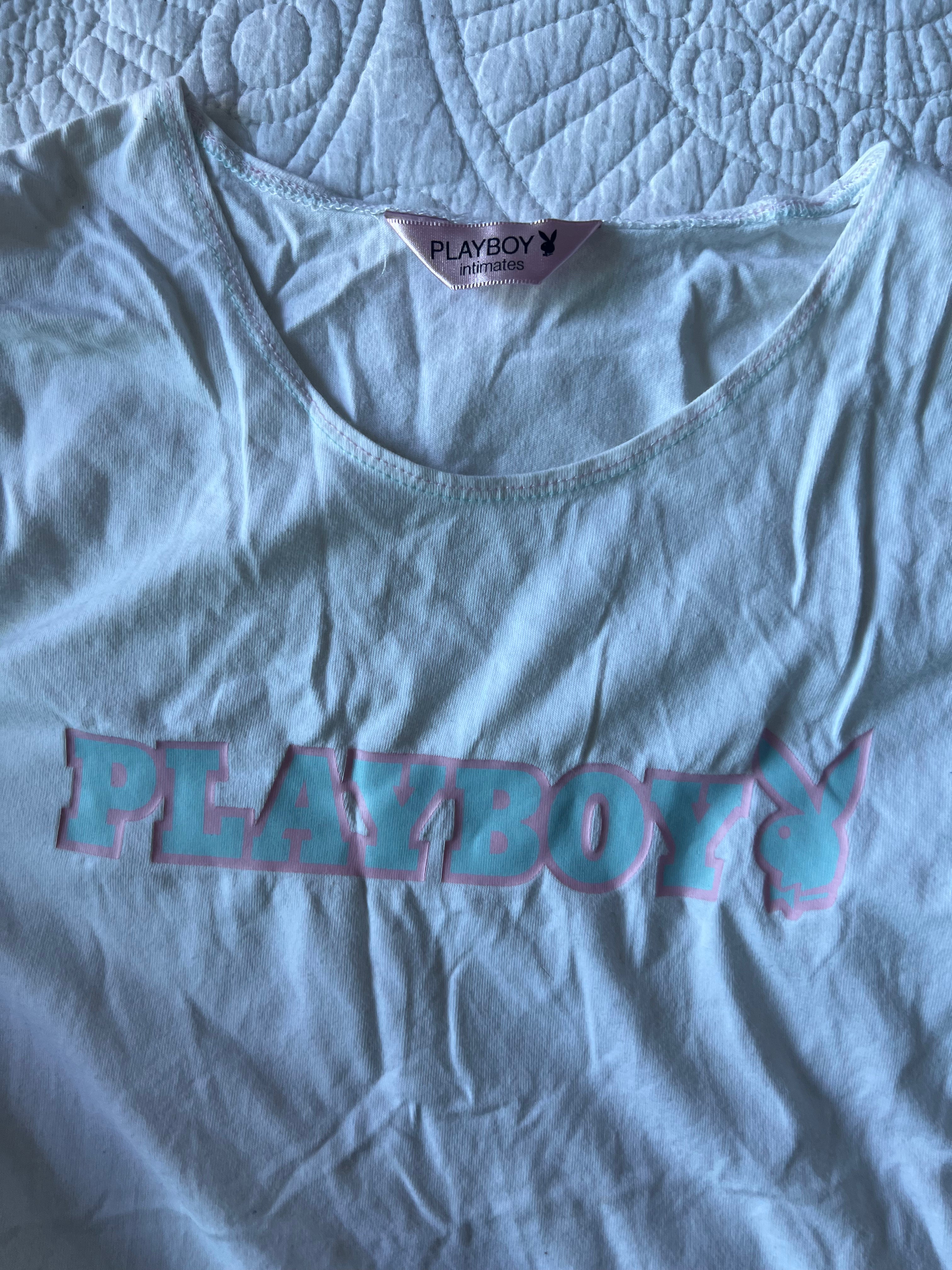 White playboy t-shirt