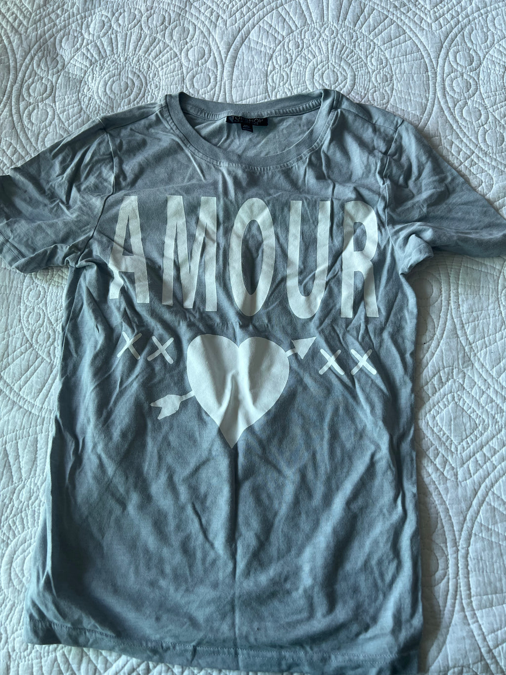 Baby blue t-shirt