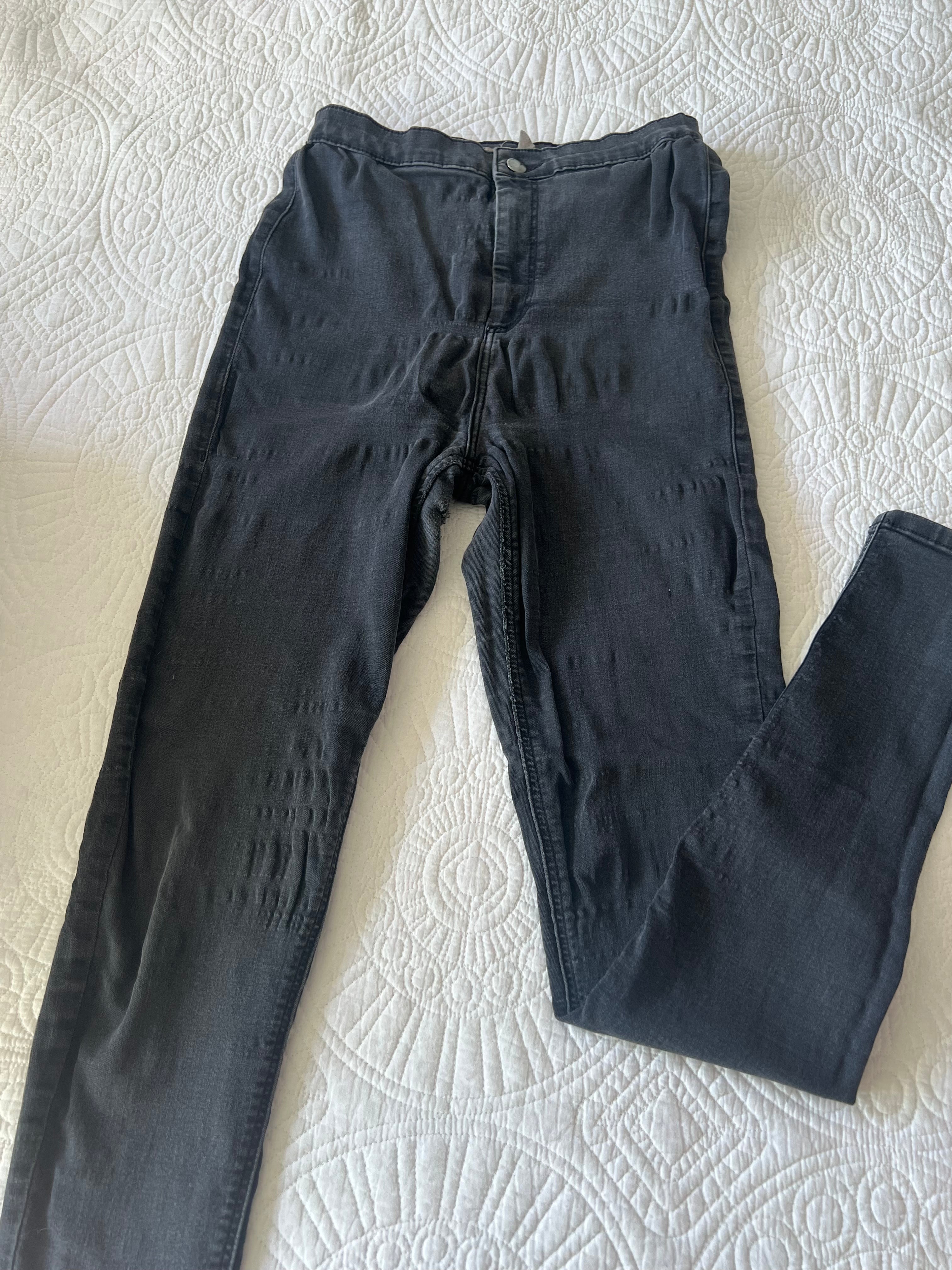 Topshop Black Jamie Jeans