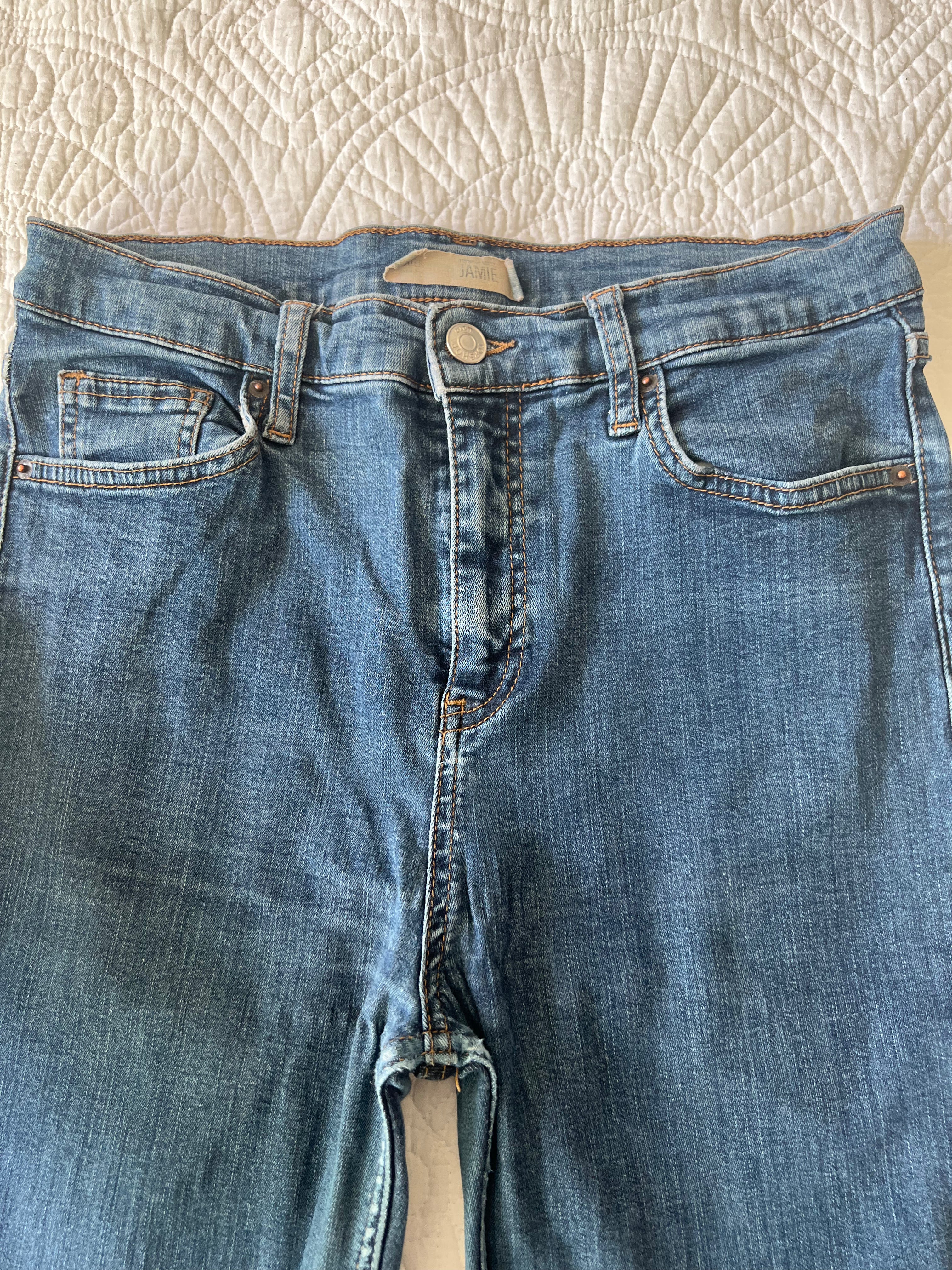Topshop Blue Jamie Jeans