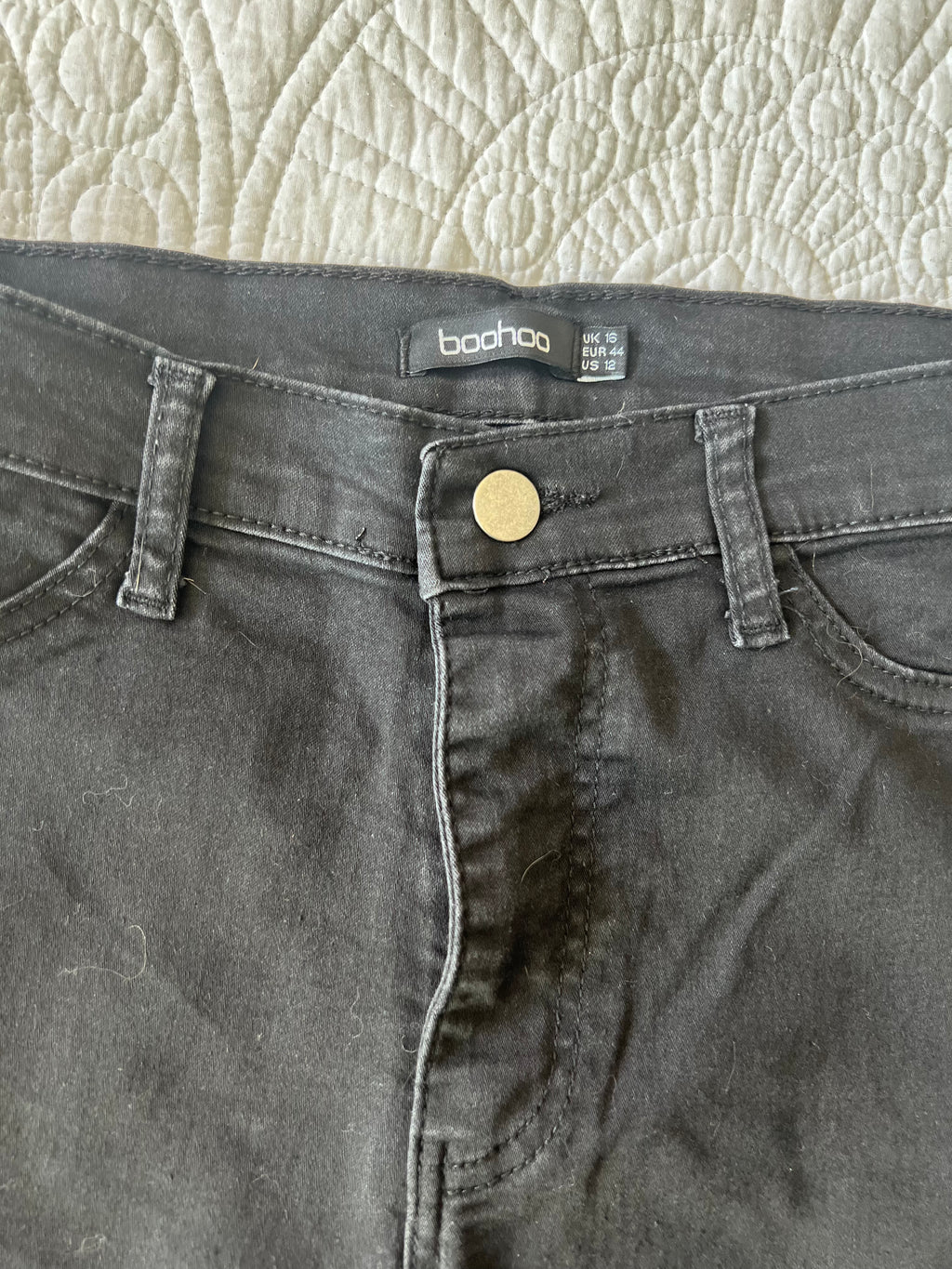 Black skinny jeans