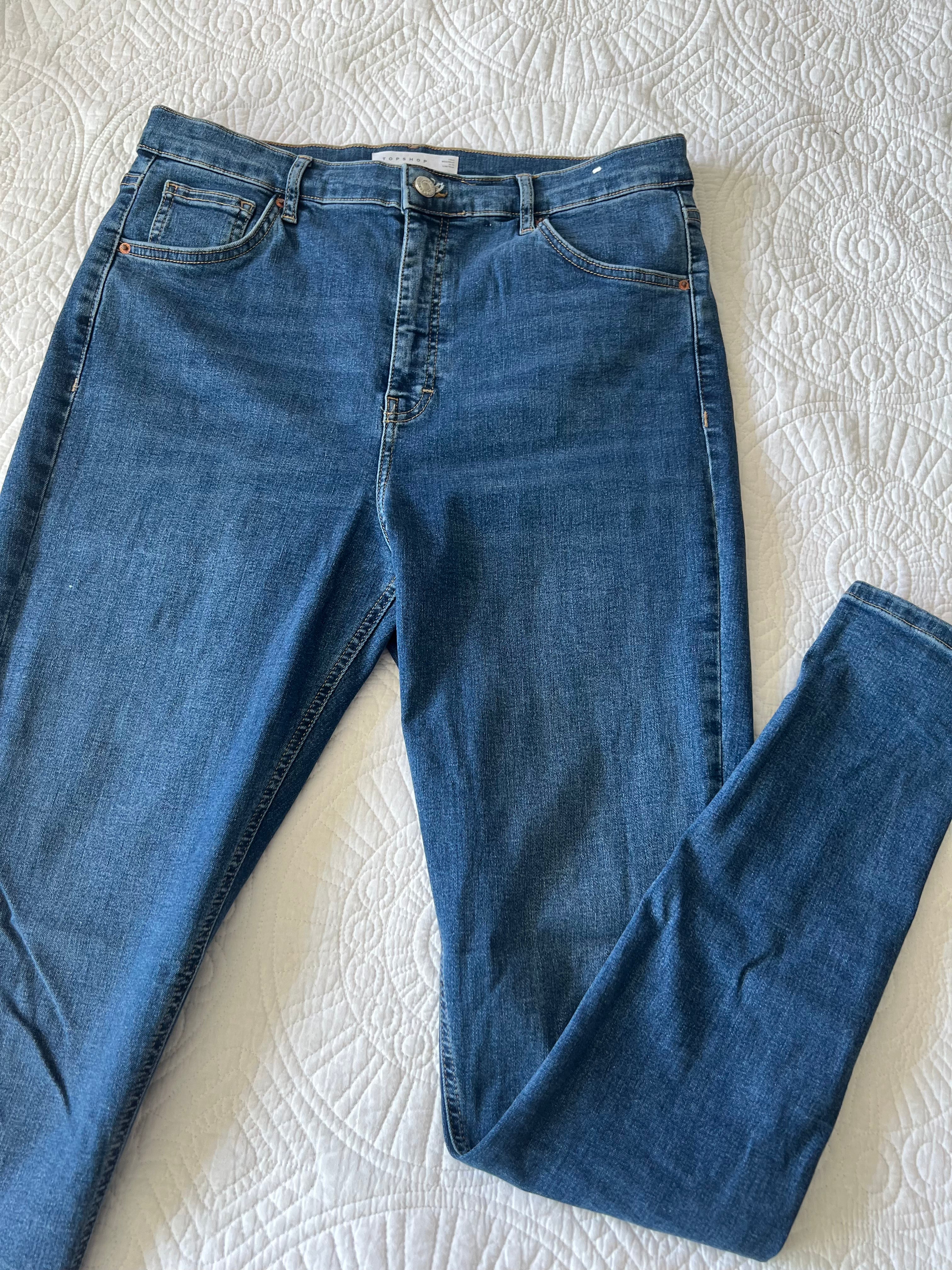 Topshop blue Jamie jeans / Tall