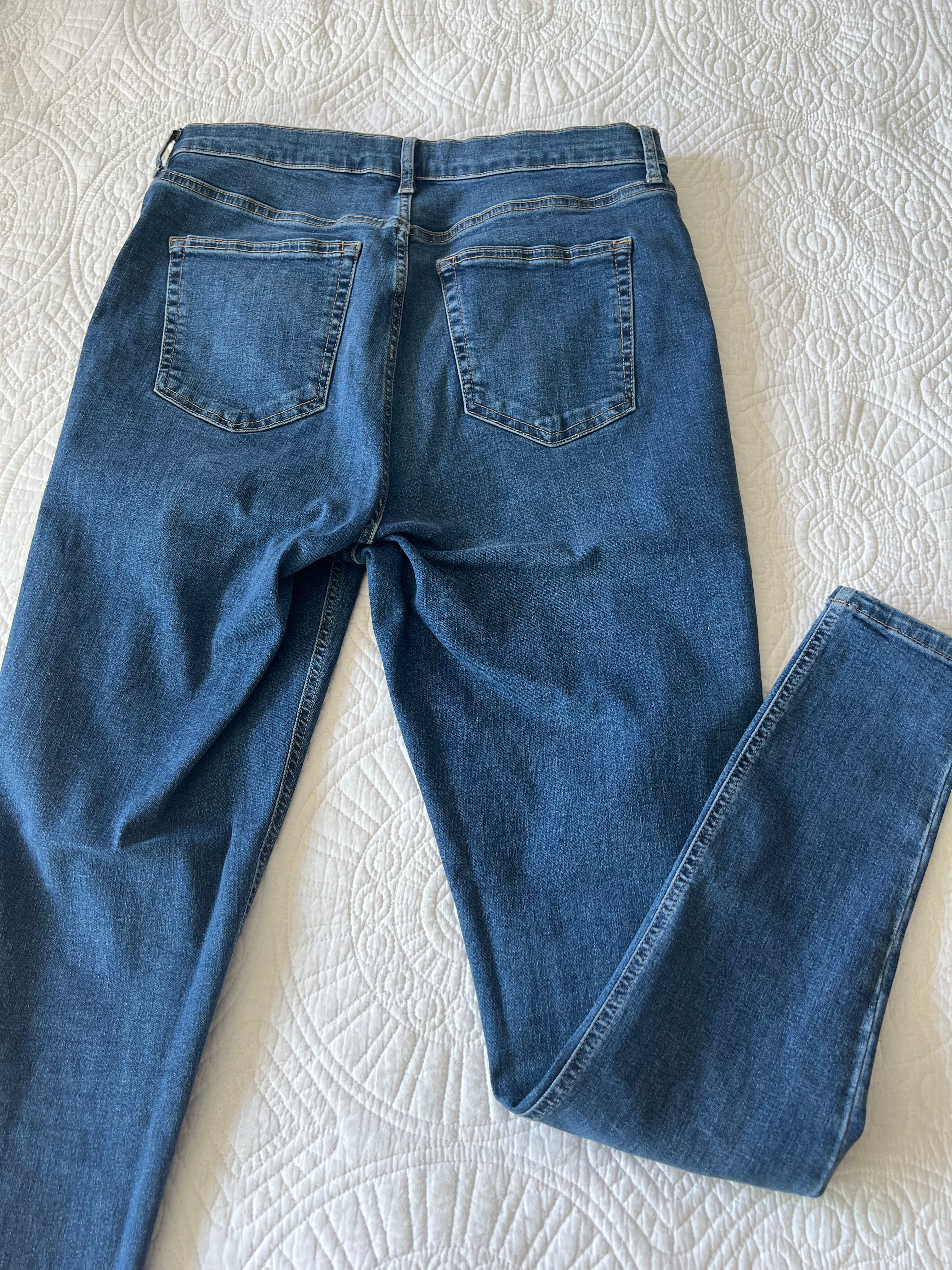 Topshop blue Jamie jeans / Tall