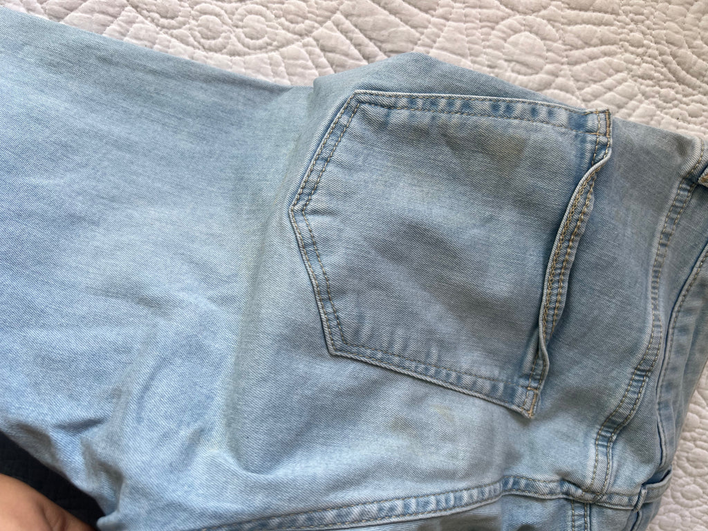 Topshop blue jeans / Rips