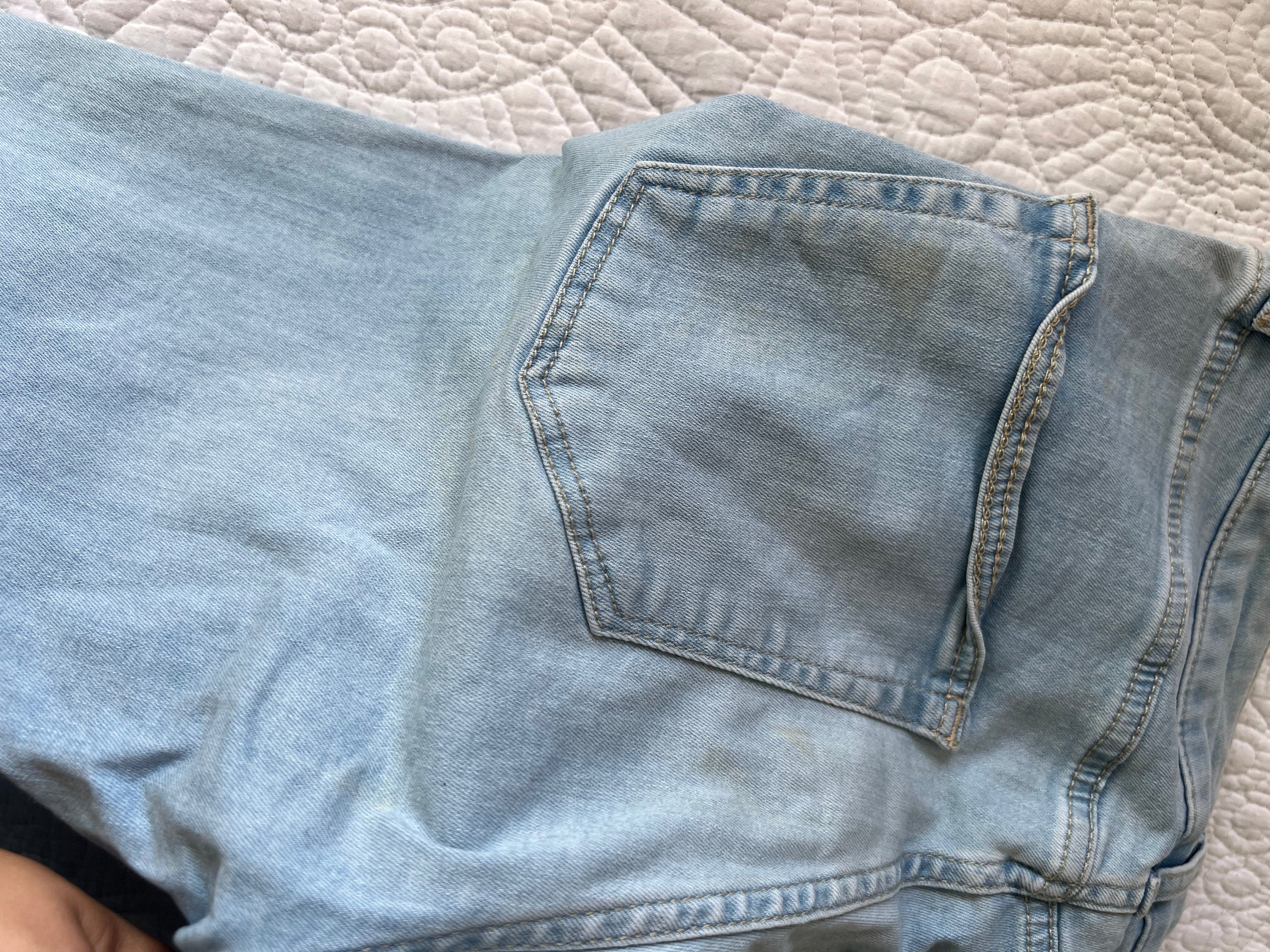 Topshop blue jeans / Rips