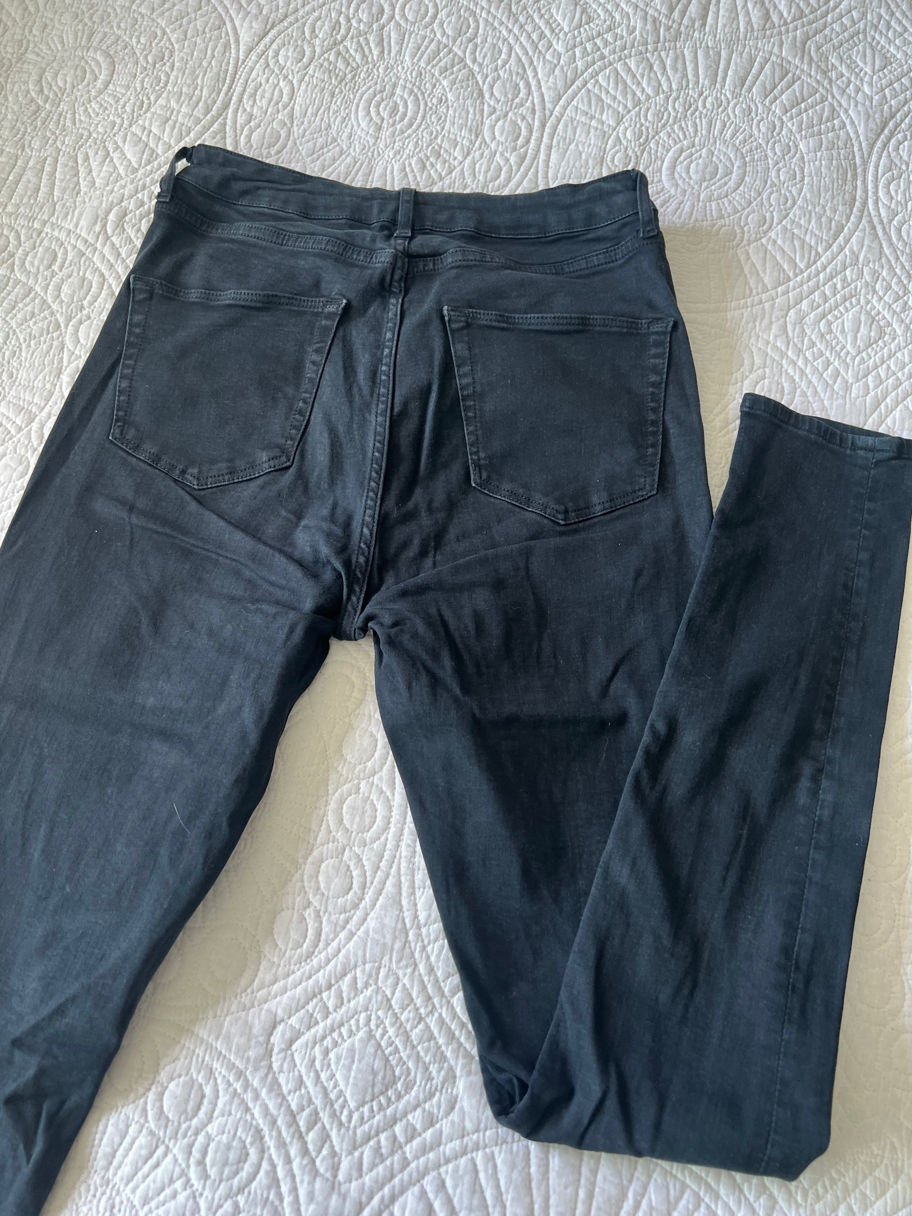 Topshop black Jamie jeans