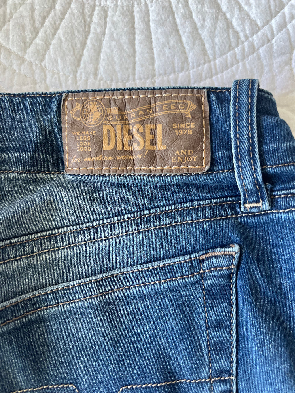 Diesel blue jeans