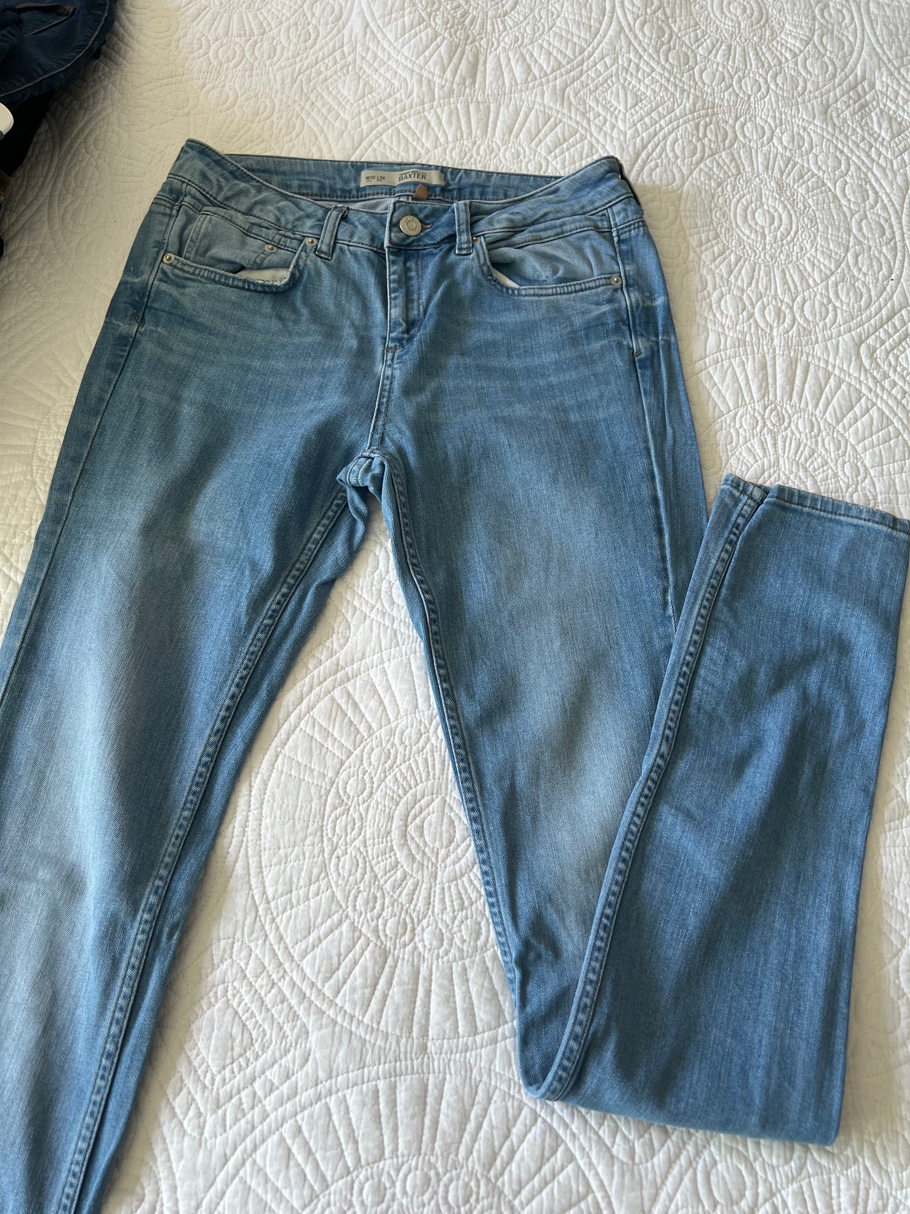 Topshop blue jeans