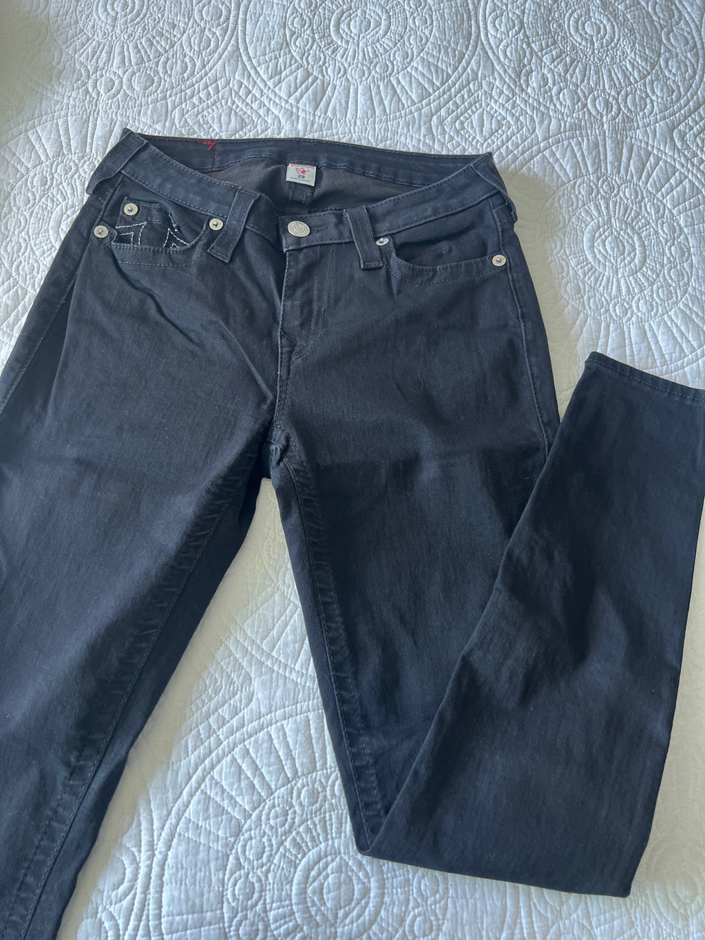 True Religion black jeans
