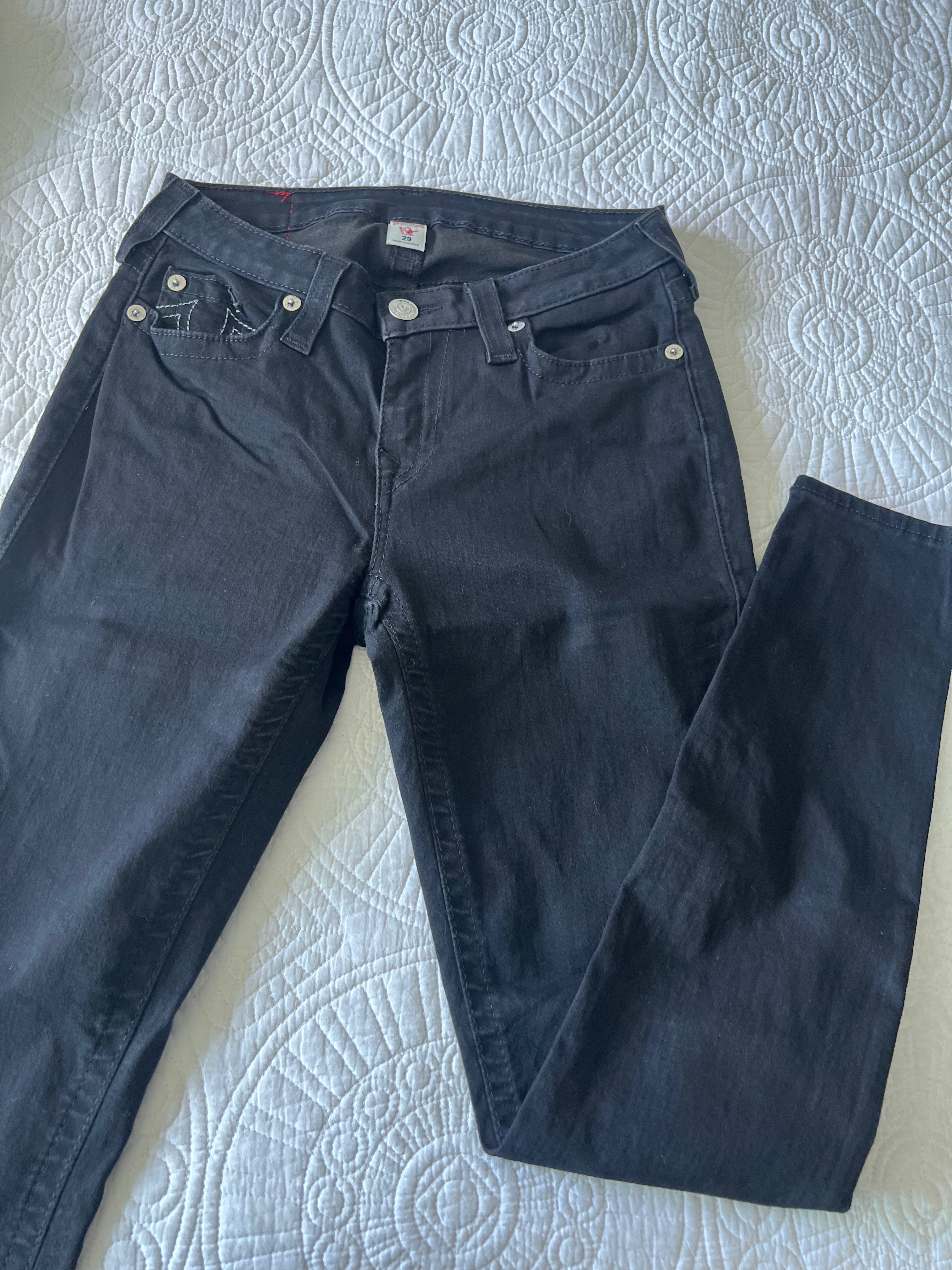 True Religion black jeans