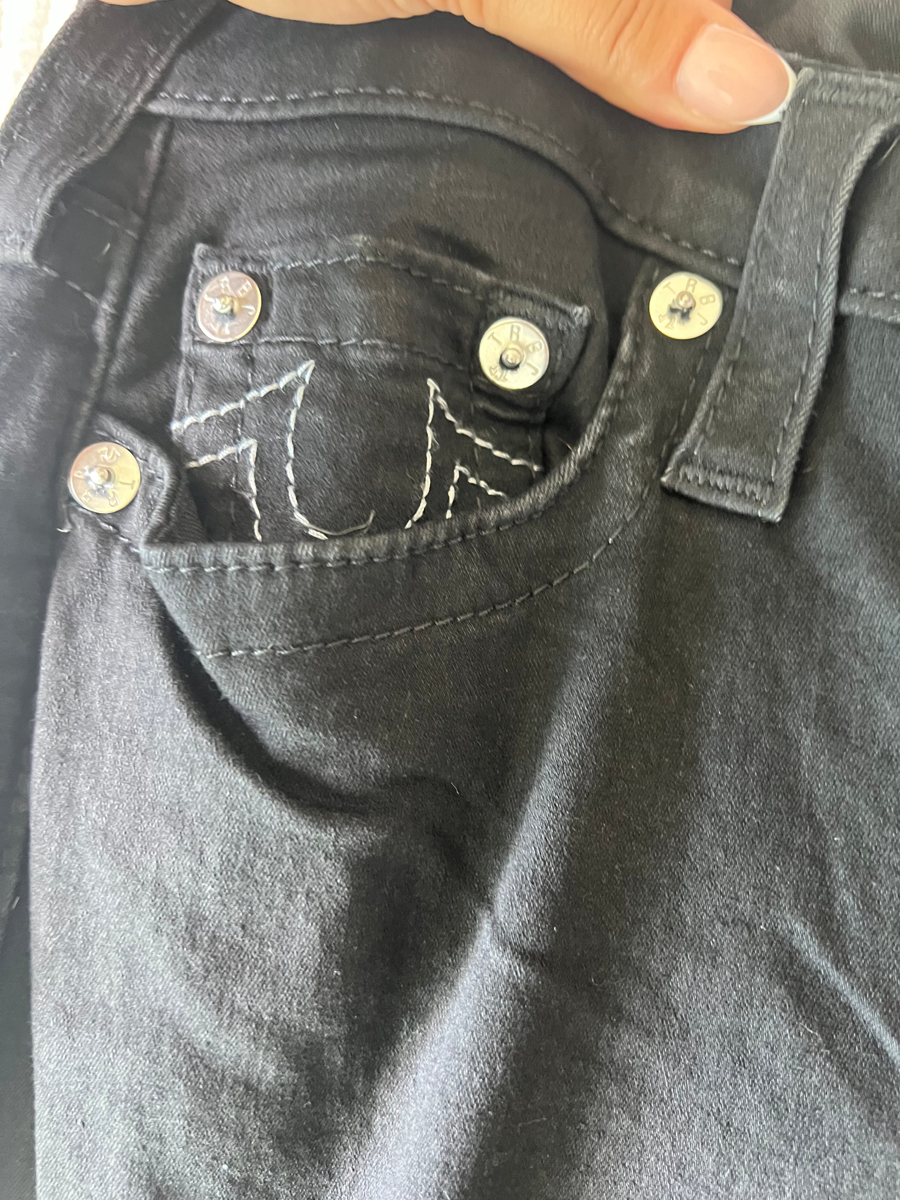 True Religion black jeans