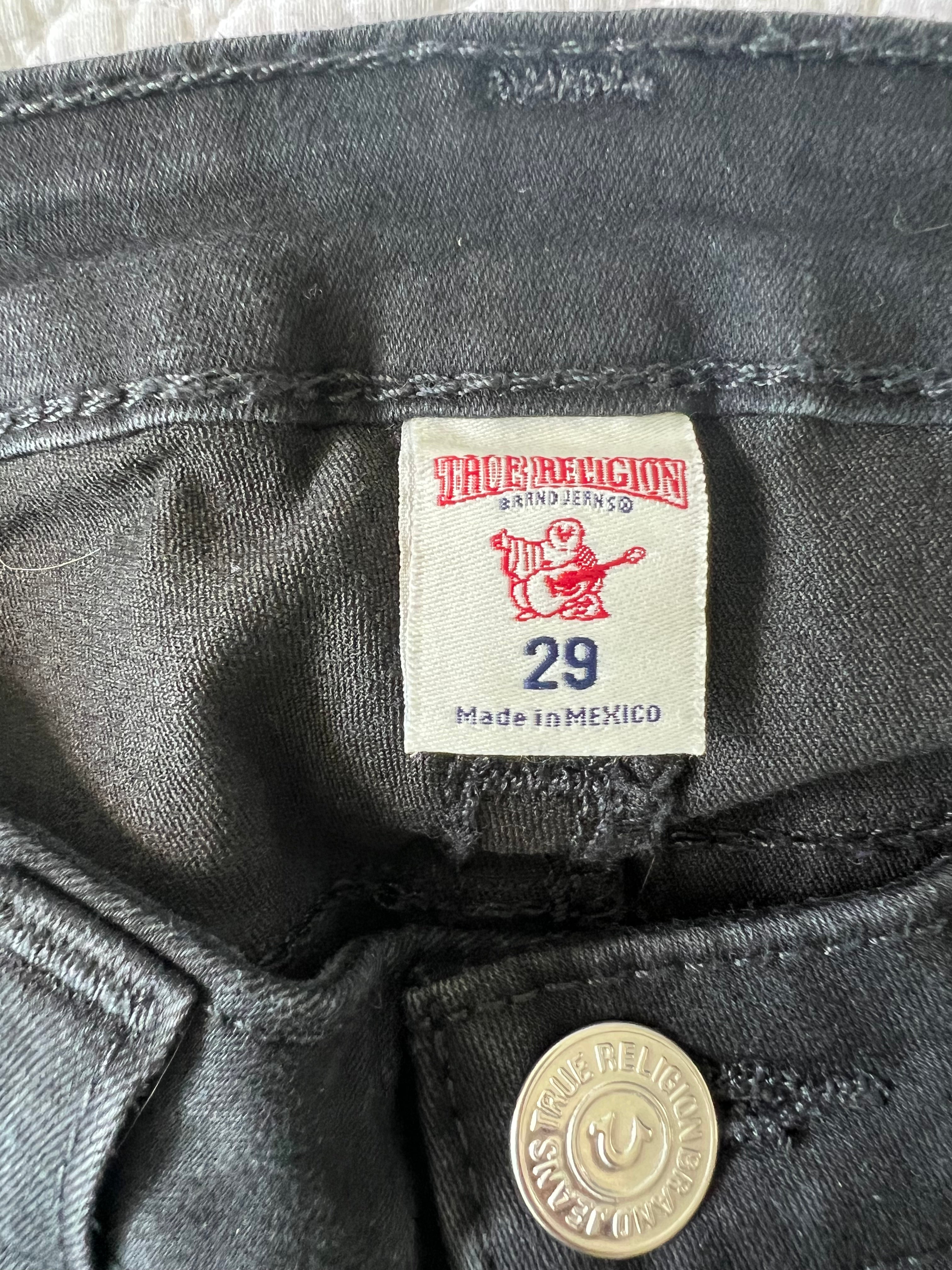 True Religion black jeans