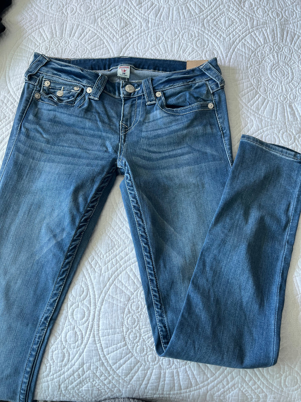 True Religion blue jeans